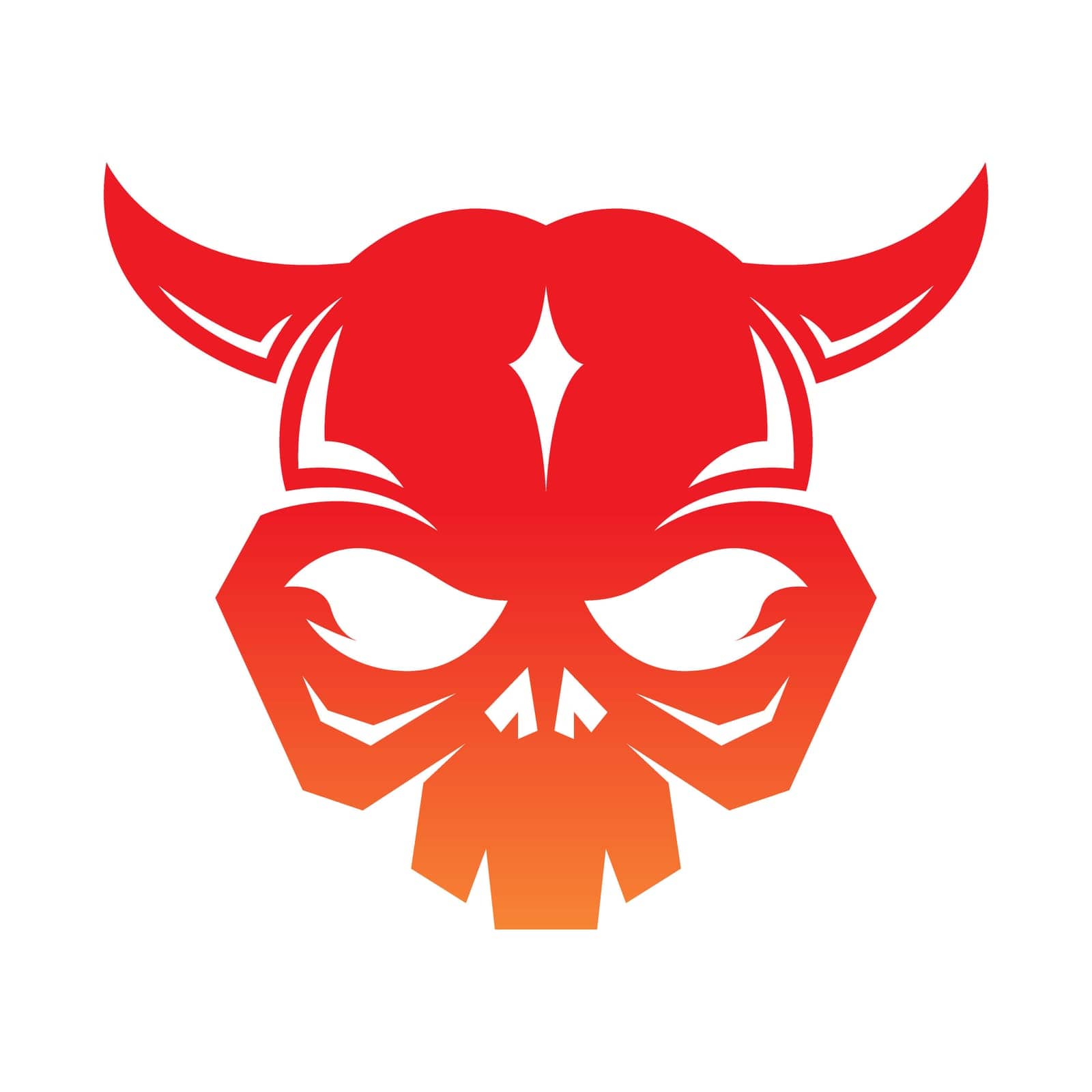 Demon logo icon design by siti
