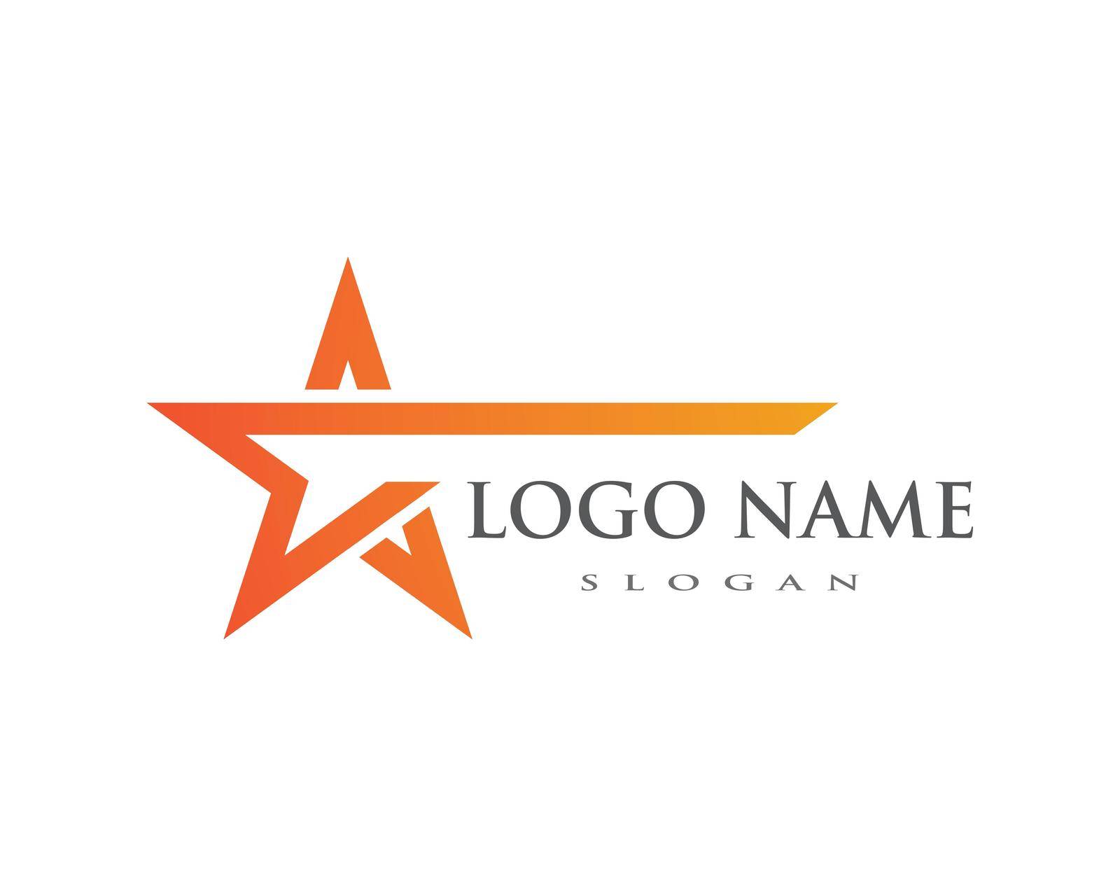 Star logo template by awk