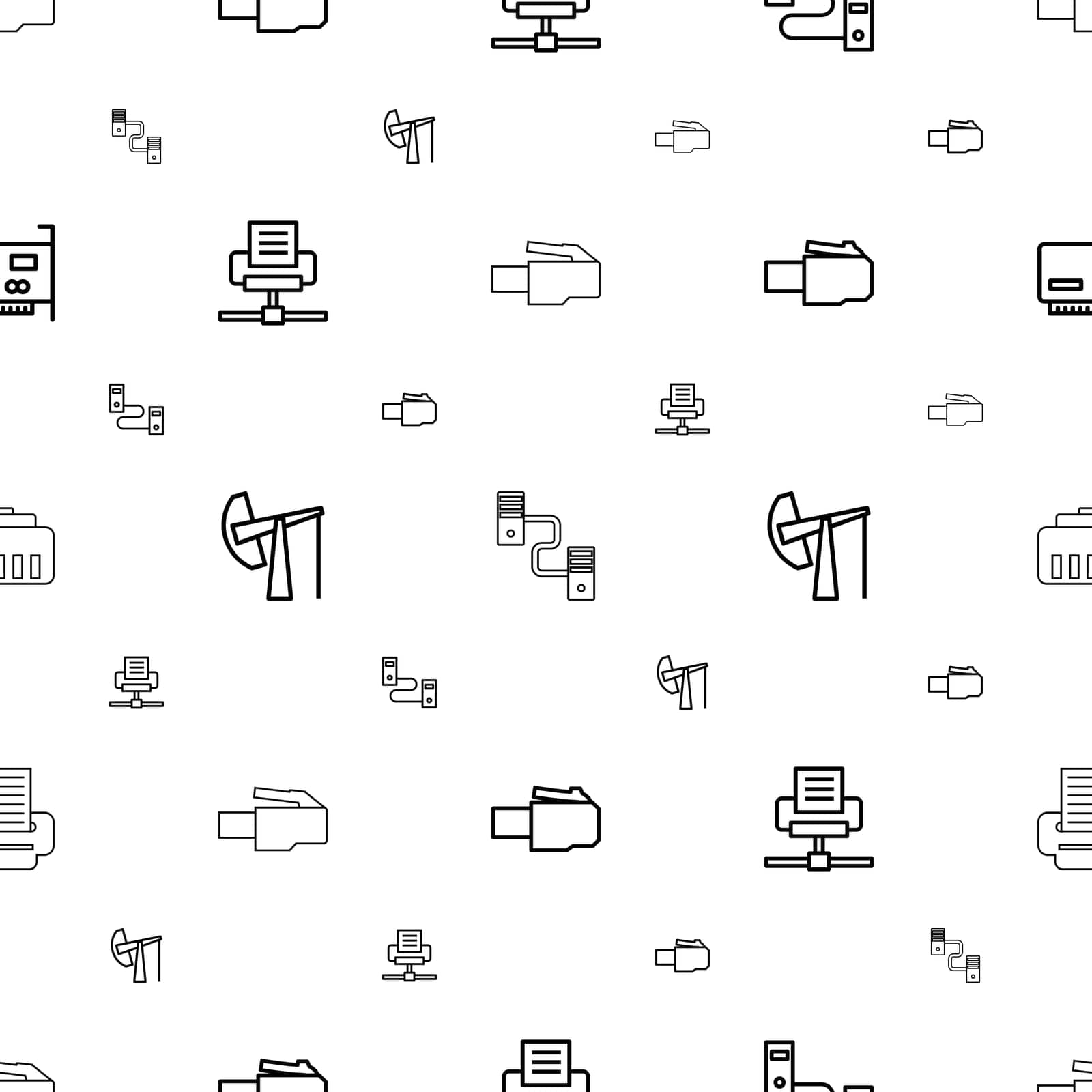 symbol,oilfield,data,usb,line,fuel,pattern,icon,sign,isolated,industry,platform,network,rig,computer,oil,white,design,connection,vector,power,cable,universal,connect,adapter,black,mobile,jack,cord,wire,charger,connector,derrick,phone,port,background,plug,internet by ogqcorp