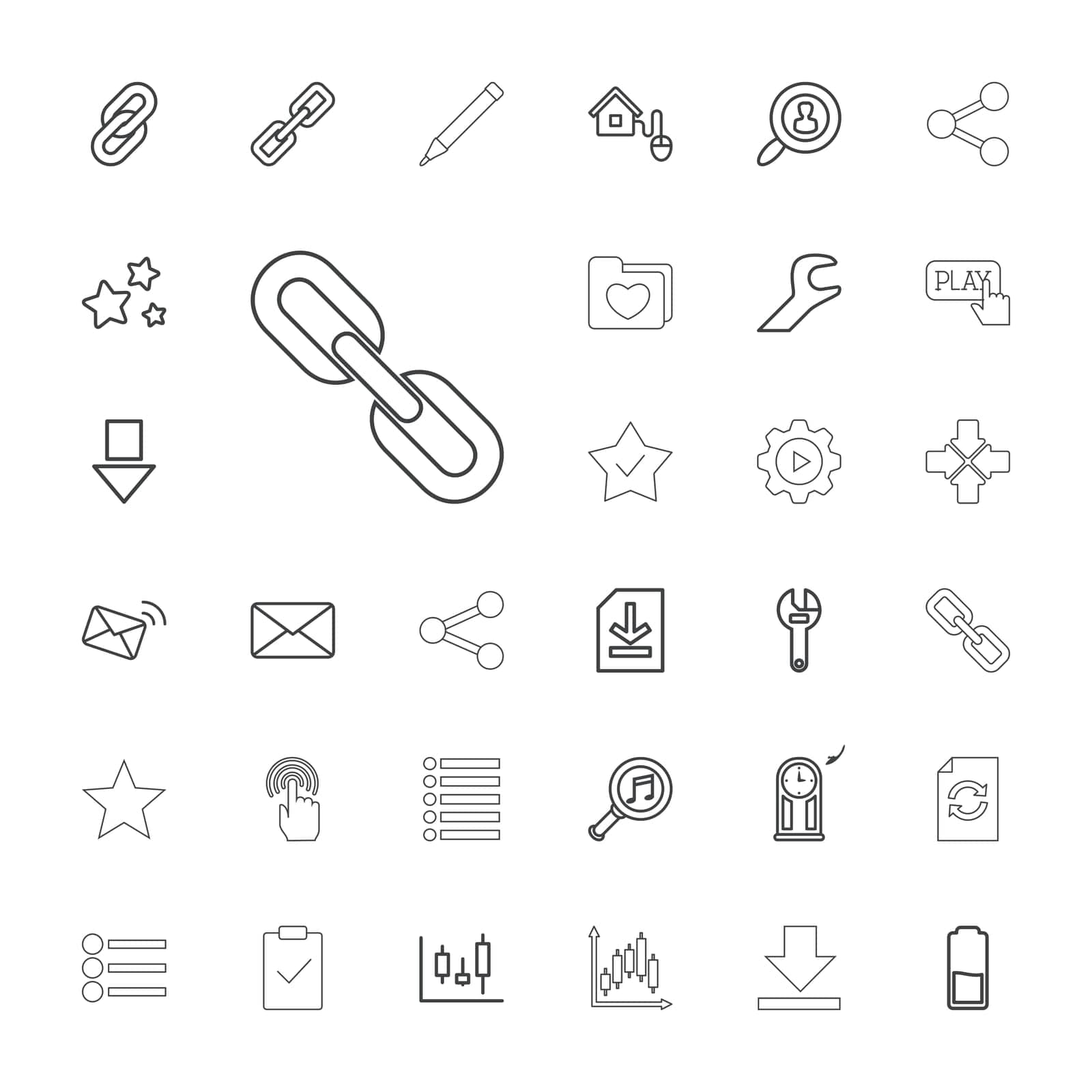play,symbol,mail,arrow,icon,sign,link,battery,interface,down,clipboard,smart,button,download,search,pressing,music,file,reload,pen,share,vector,panel,pendulum,finger,chain,move,set,star,in,serach,control,touchscreen,tick,menu,heart,home,wrench,with,folder,user,gear by ogqcorp
