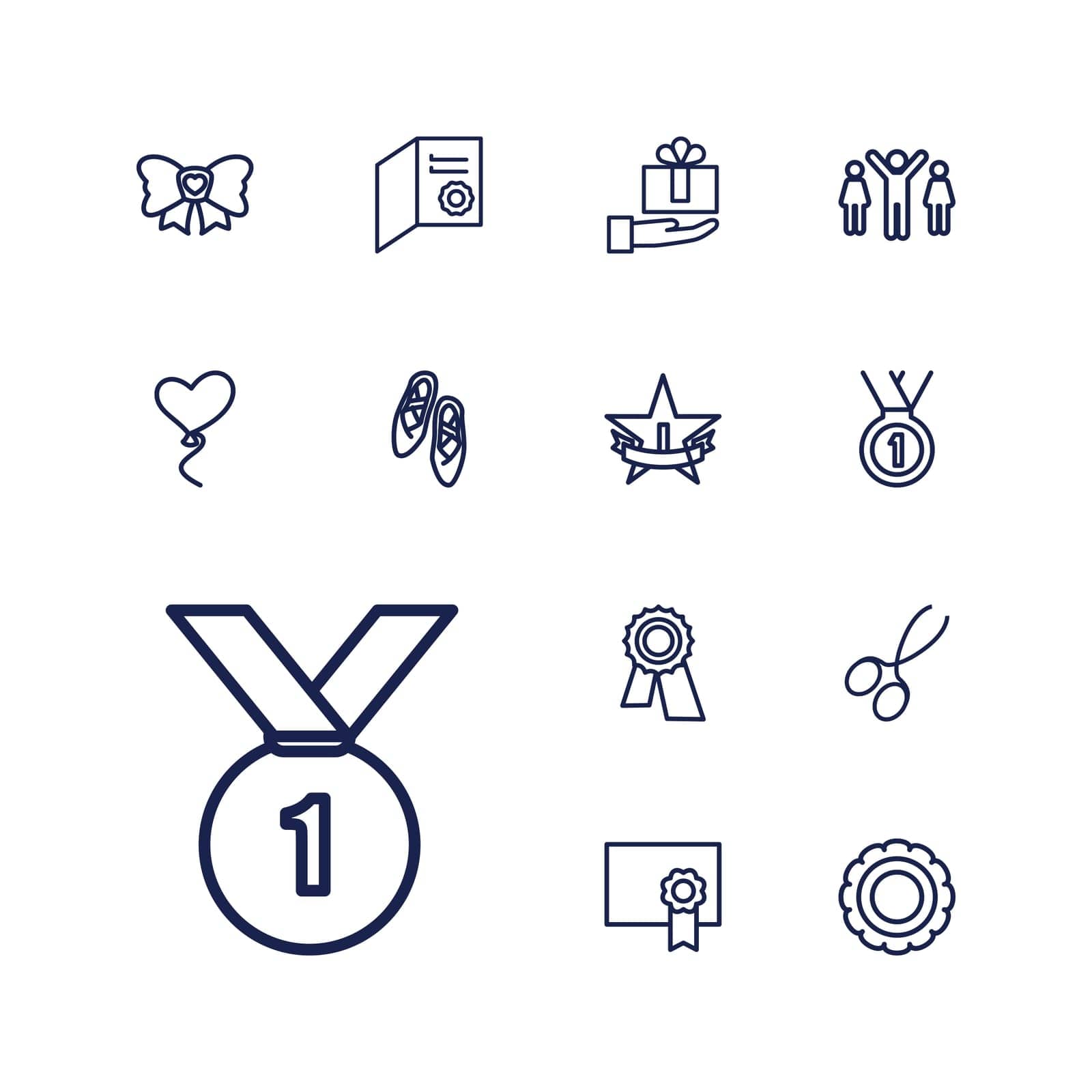 gift,symbol,achievement,balloons,icon,sign,isolated,competition,best,bow,number,award,white,design,medal,vector,place,diploma,celebrating,decoration,graphic,hand,element,on,st,set,star,victory,ribbon,ballet,shoes,heart,scissors,badge,celebration,winner,background,success,illustration,manicure,first