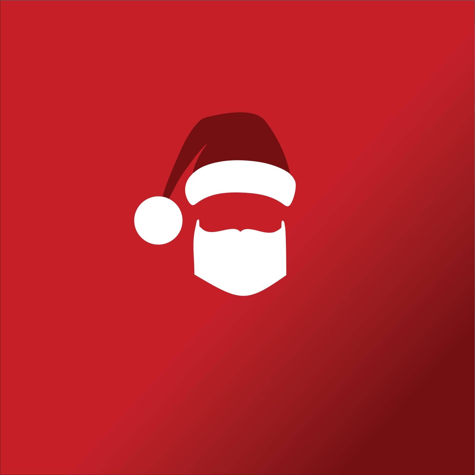 red,santaclaus,beard,festival,icon,holiday,christmas,mask,santa,covid19 by ogqcorp