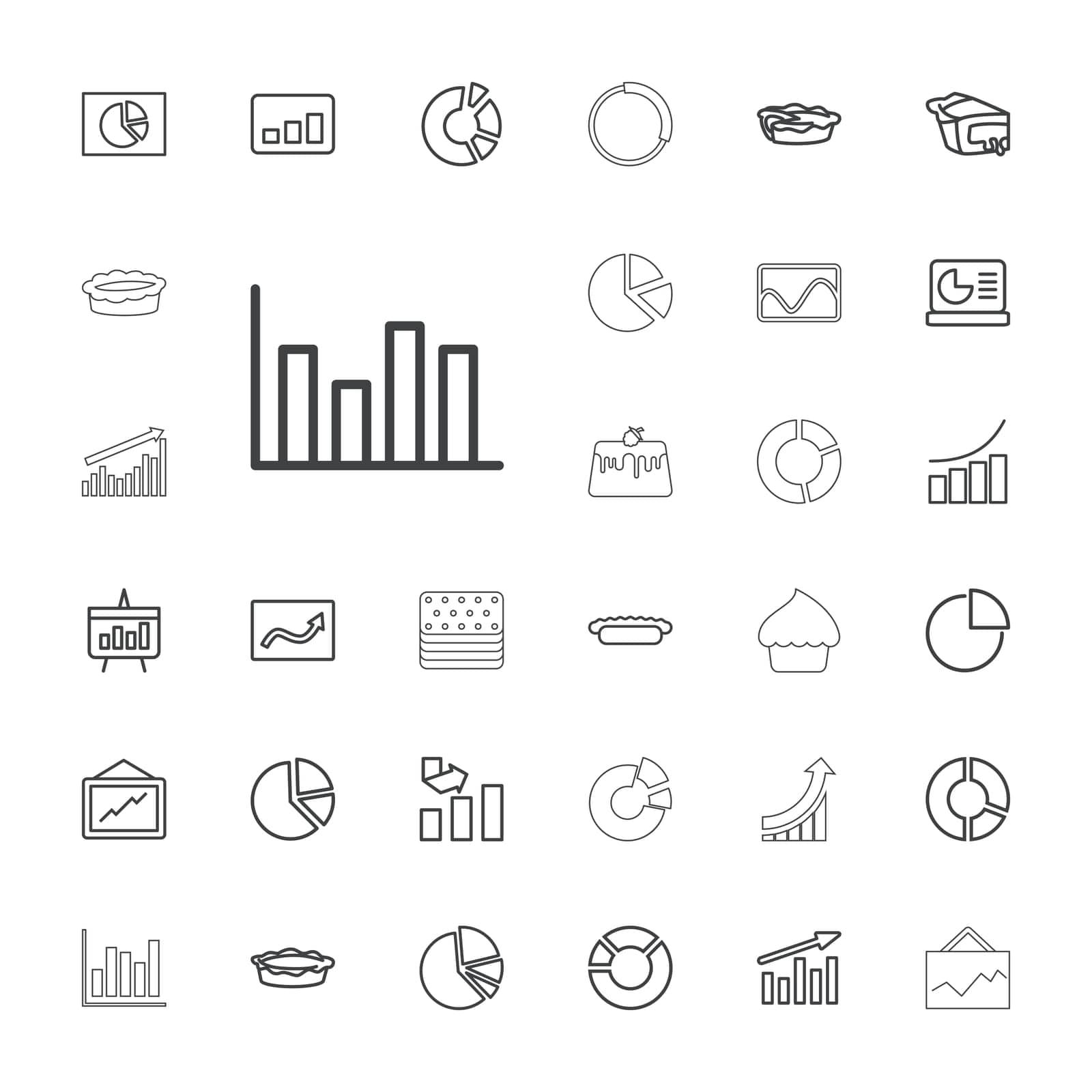symbol,infographic,arrow,line,concept,icon,sign,isolated,pie,bar,white,web,flat,cake,design,of,vector,graphic,element,on,statistic,art,set,business,display,black,abstract,economy,graph,diagram,market,piece,background,information,growth,illustration,chart,finance by ogqcorp