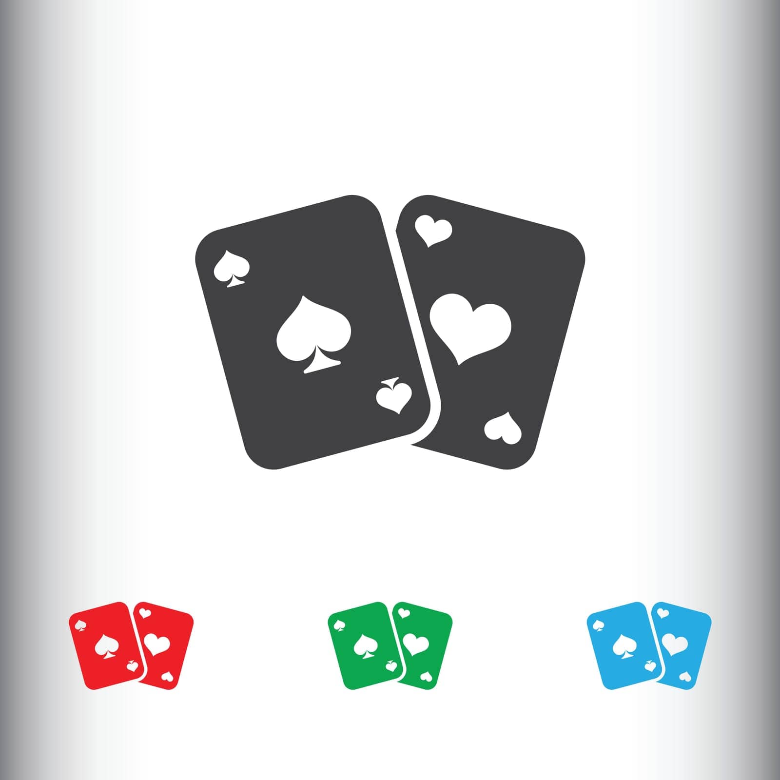 play,symbol,game,ace,cards,color,objects,icon,sign,isolated,gambling,casino,simple,suits,symbols,space,red,white,design,club,vector,win,decoration,leisure,group,element,set,shape,suites,gamble,poker,black,icons,jack,heart,diamond,background,playing,illustration,spades,card by ogqcorp