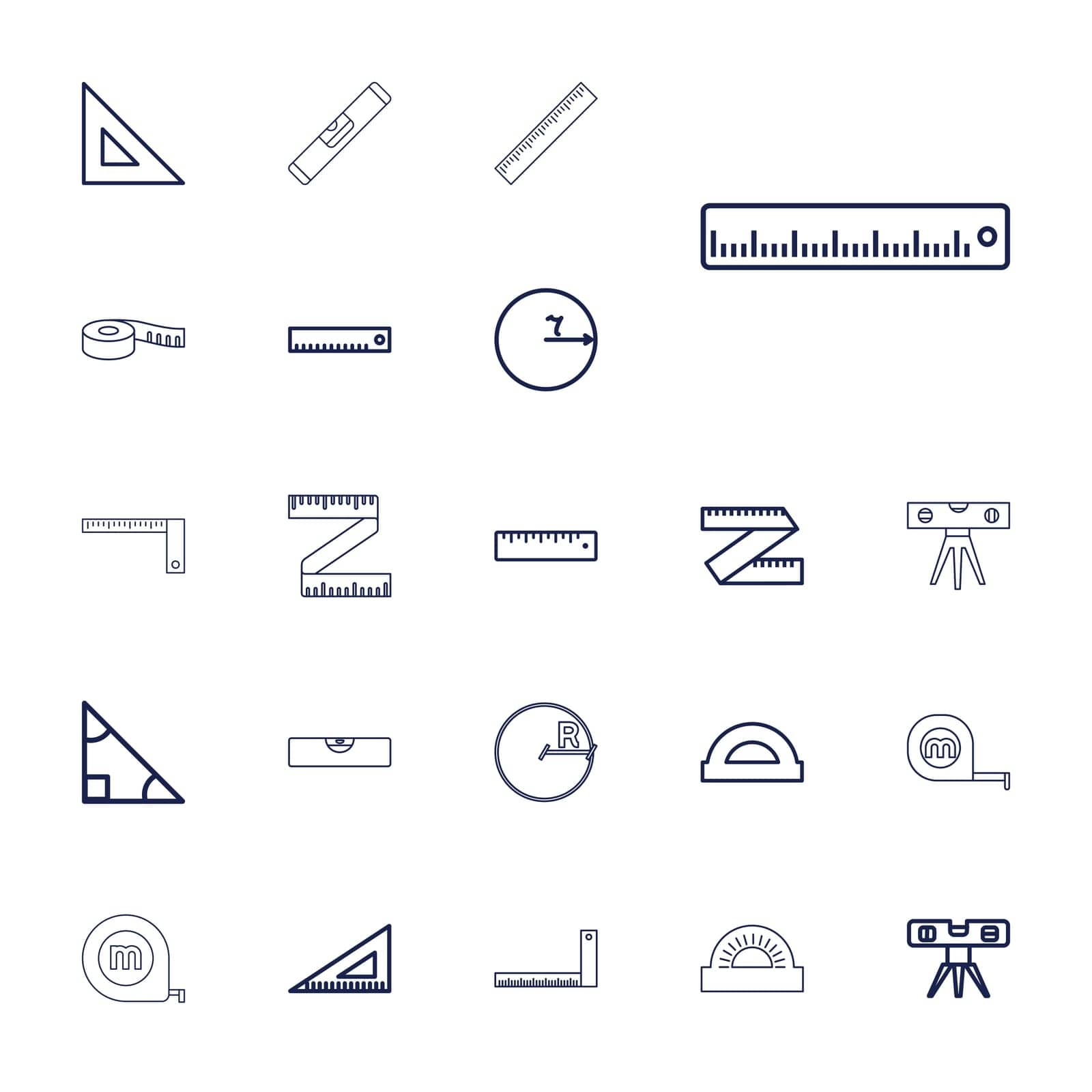 symbol,measuring,education,mathematics,line,concept,icon,sign,isolated,instrument,ruler,triangle,measurement,white,tape,school,web,flat,design,drawing,construction,vector,set,shape,level,black,length,equipment,tool,measure,size,protractor,background,geometric,geometry,illustration,circle,object by ogqcorp