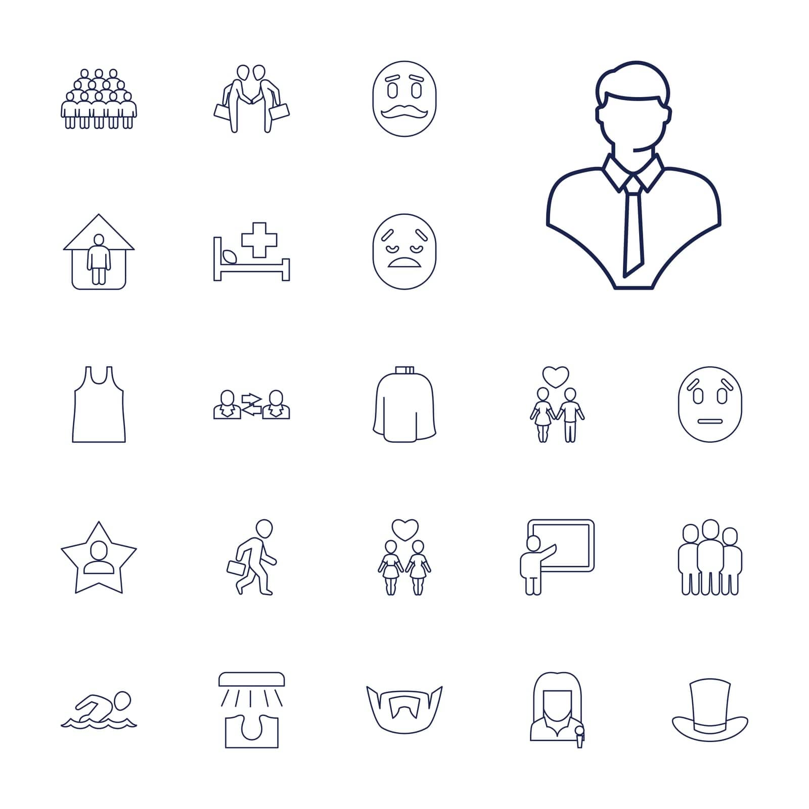 bed,couple,medical,woman,hands,icon,mustache,swimming,hair,hairdresser,teacher,crying,sad,peignoir,bust,vector,man,communication,businessman,case,group,emot,set,in,favourite,shaking,home,hairstyle,with,singlet,removal,user,women by ogqcorp