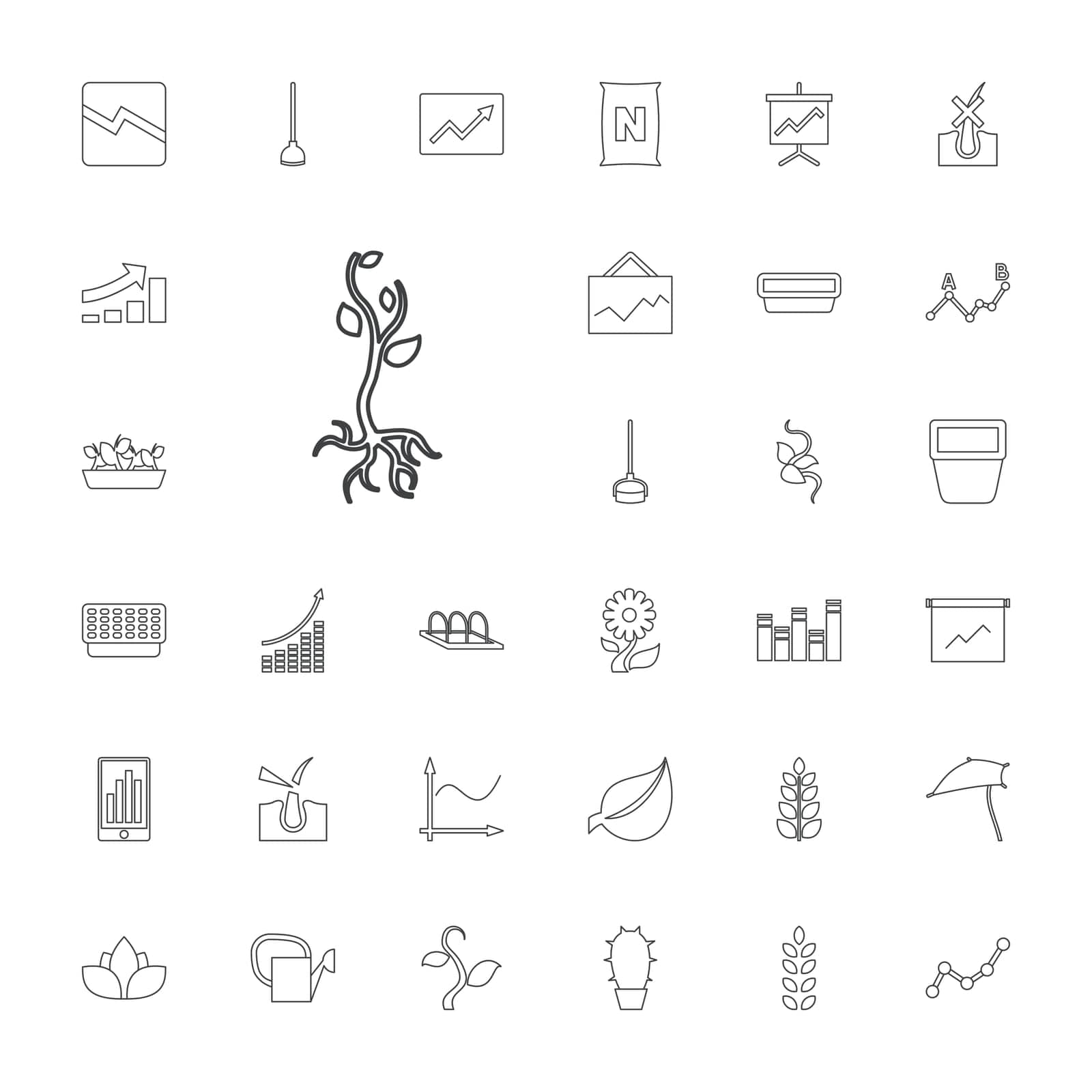 no,line,icon,skin,for,bag,dandelion,can,hair,pot,plants,cactus,vector,shave,on,greenohuse,set,sprout,in,display,leaf,graph,flower,with,watering,plant,growth,ground,illustration,chart,board,hoe