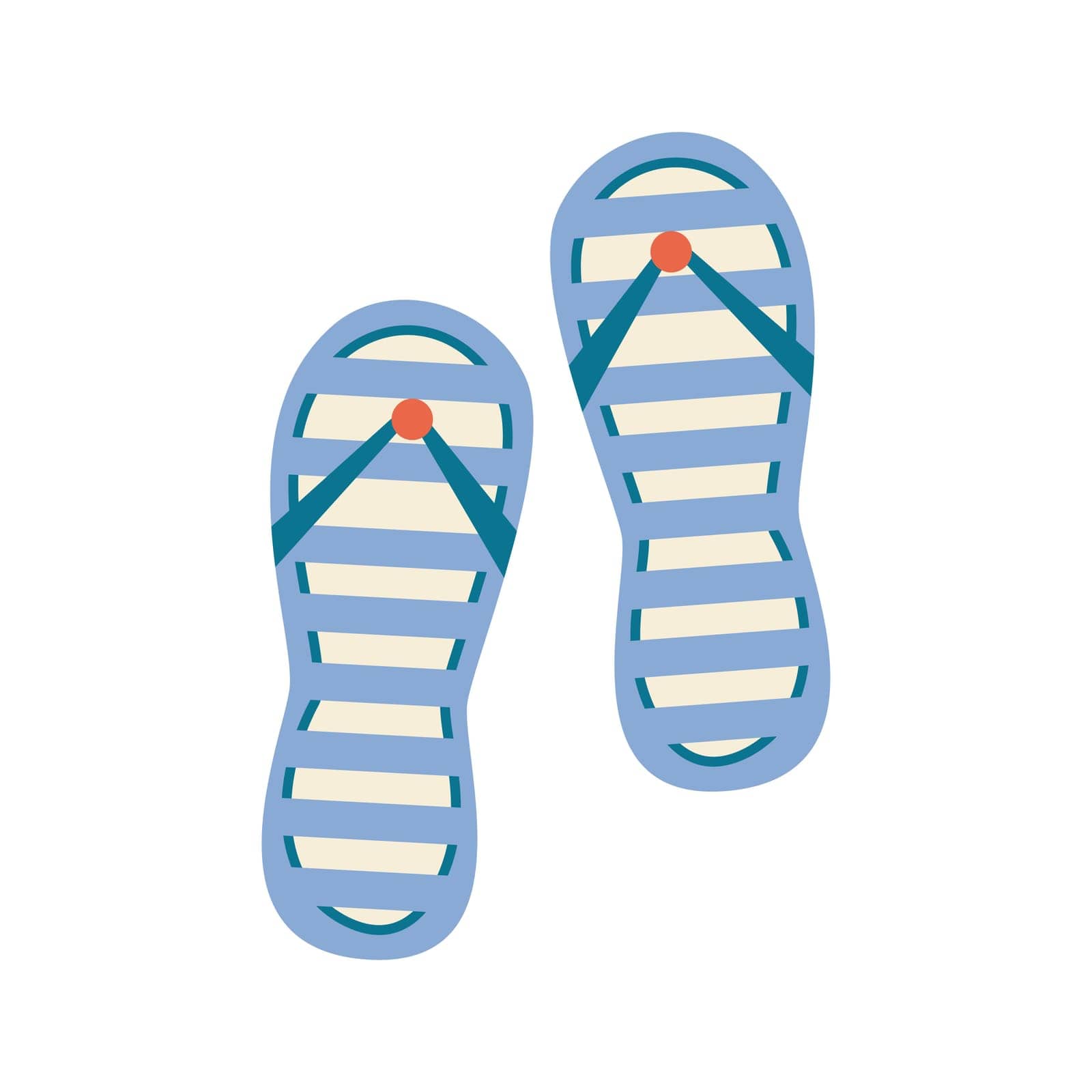 Flip flops sandals summer by ircydraw