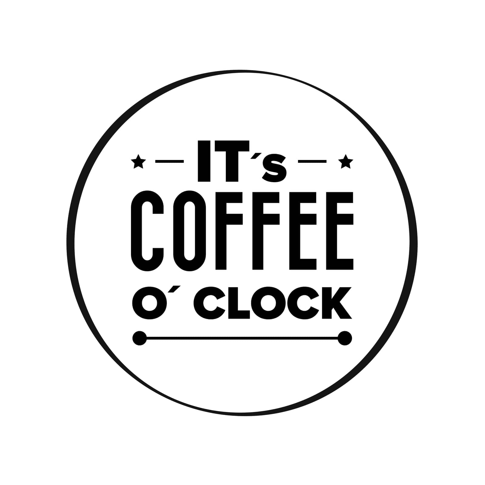 Its coffee o clock sign by Nutil