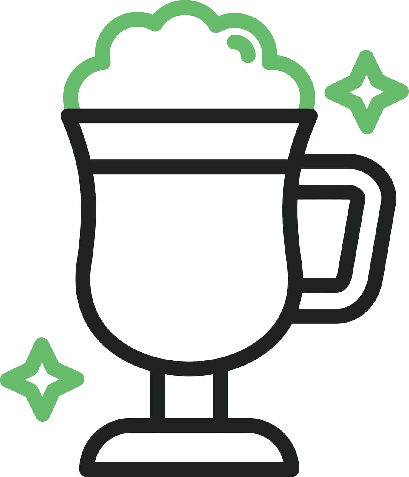Coffee Icon image. Suitable for mobile application.