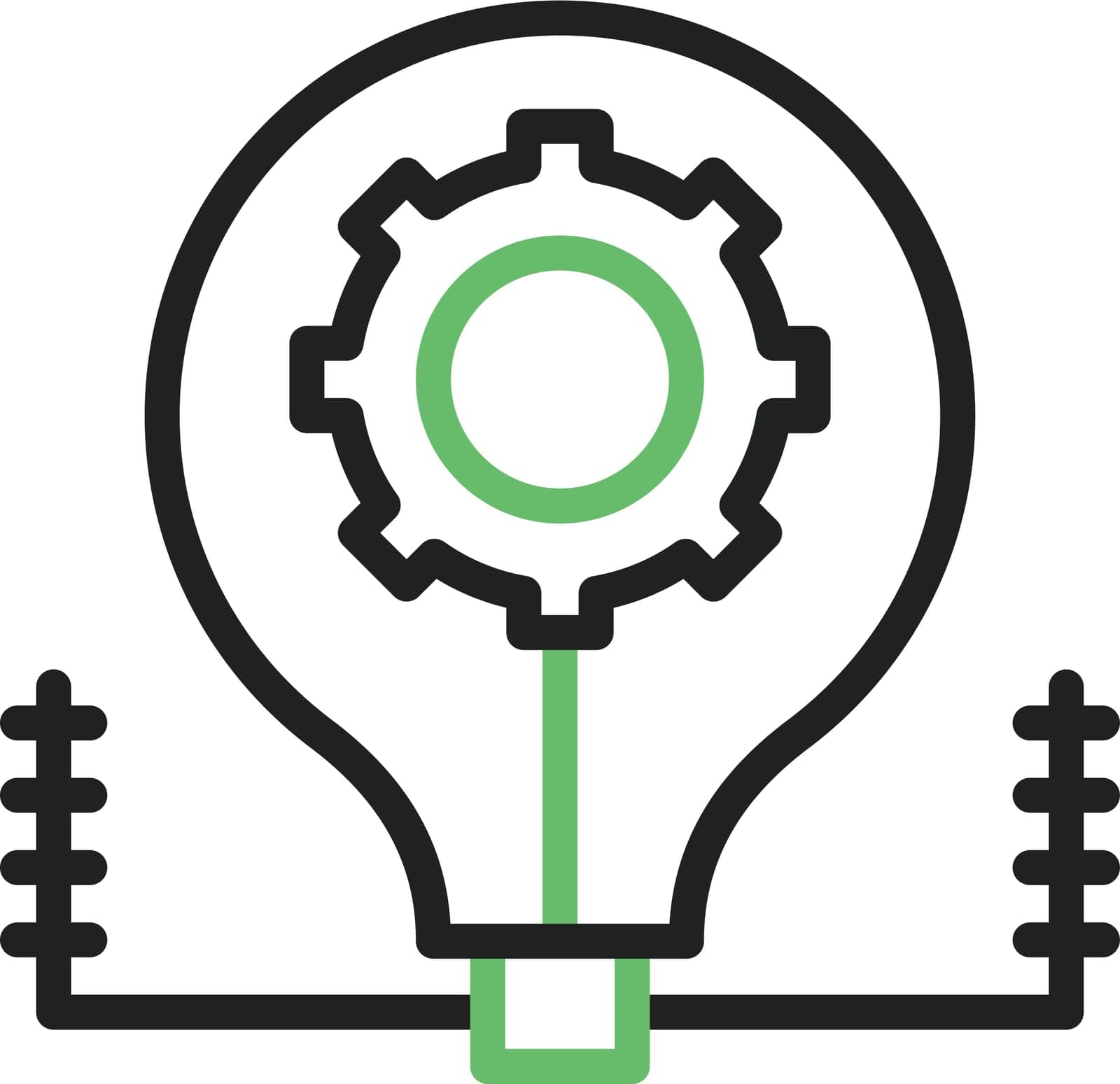 Idea Generation Icon image. Suitable for mobile application.