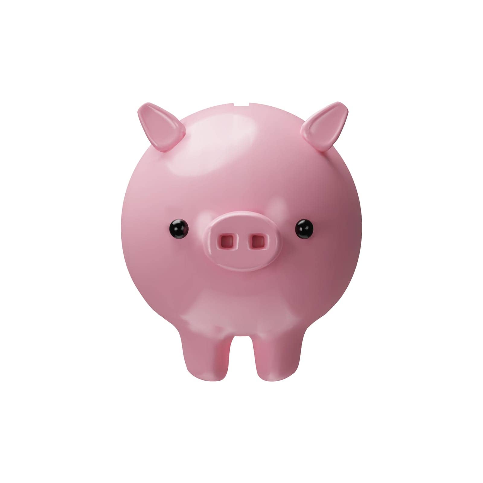 3D render Pig piggy bank by DaDariy