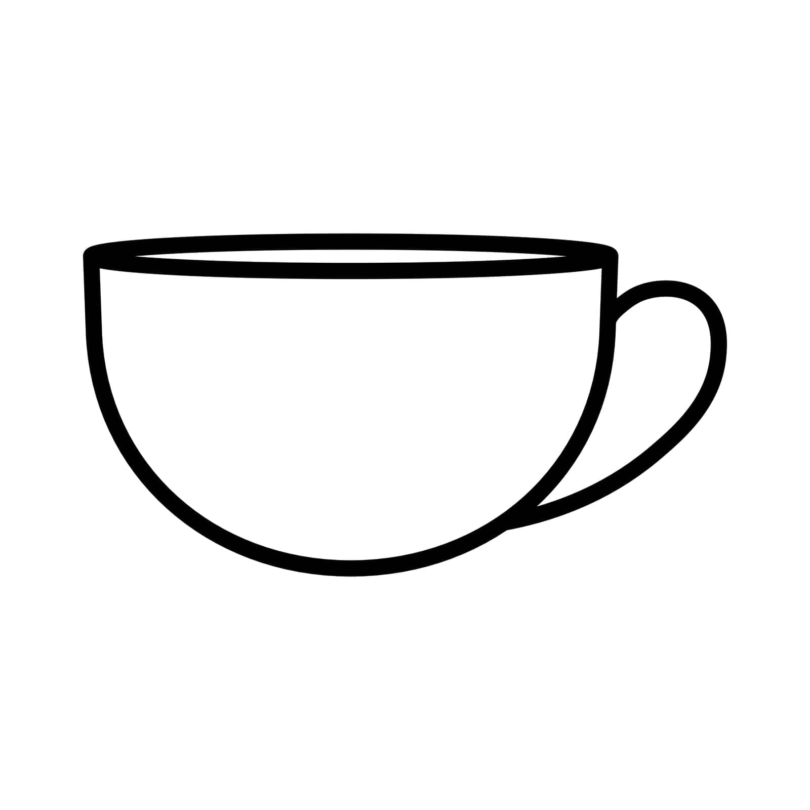 Cup icon symbol simple design