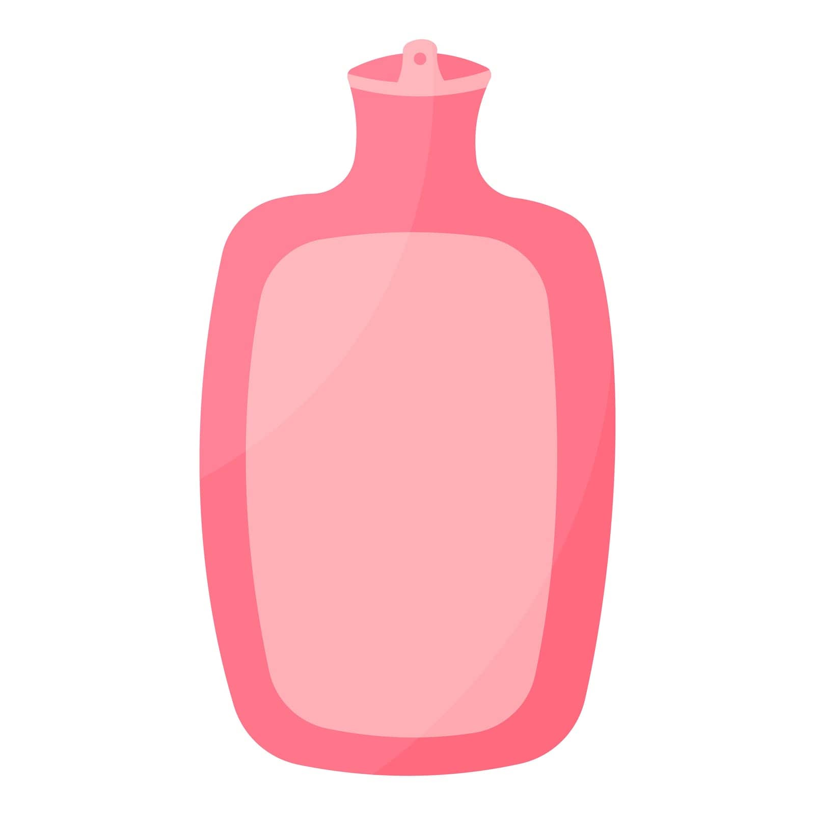 hot water bottle menstruation spasm woman period icon element vector illustration