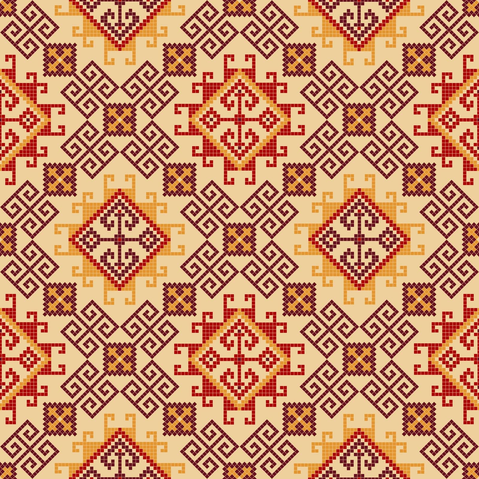 Georgian embroidery pattern 84 by Lirch