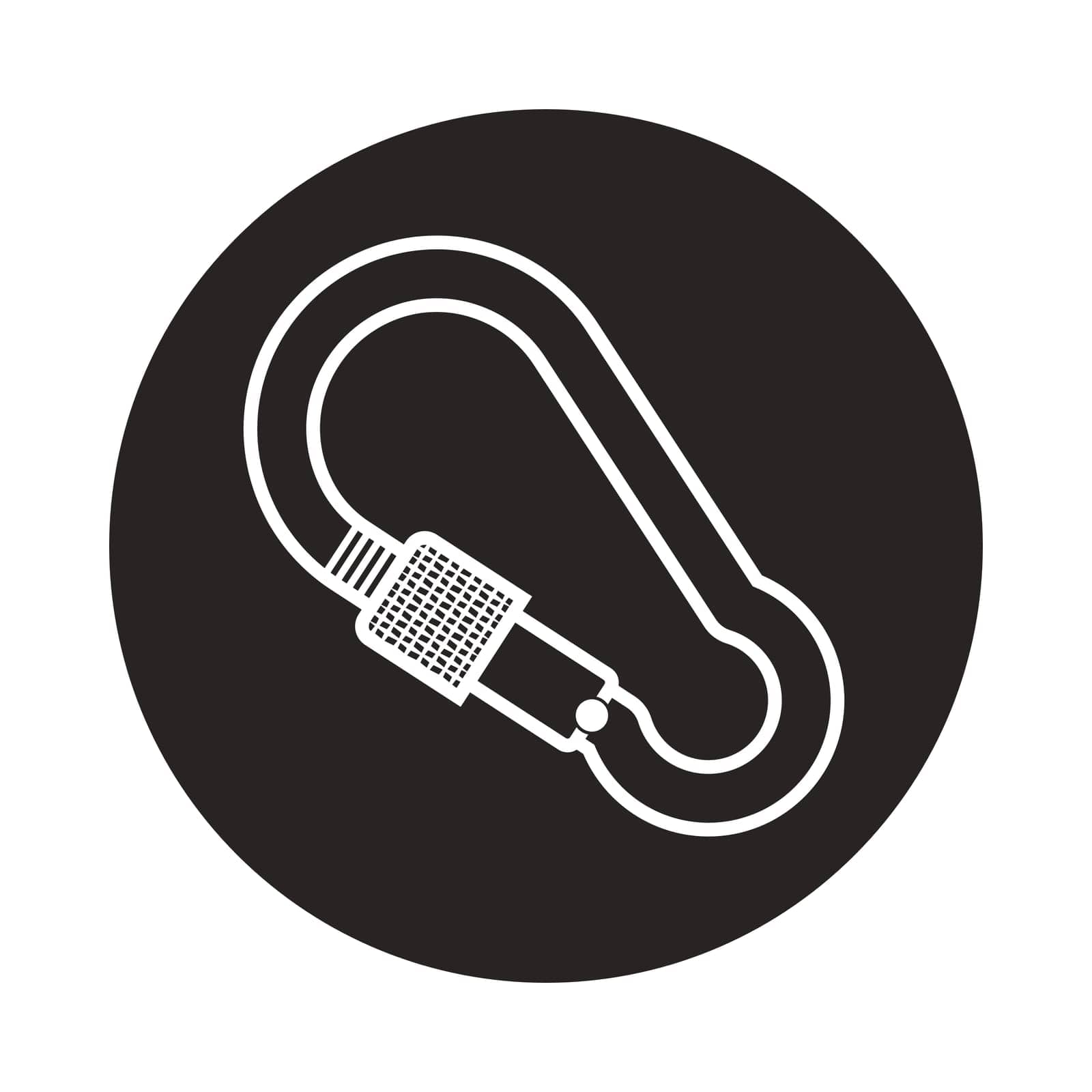 Mountain equipment Carabiner icon by rnking