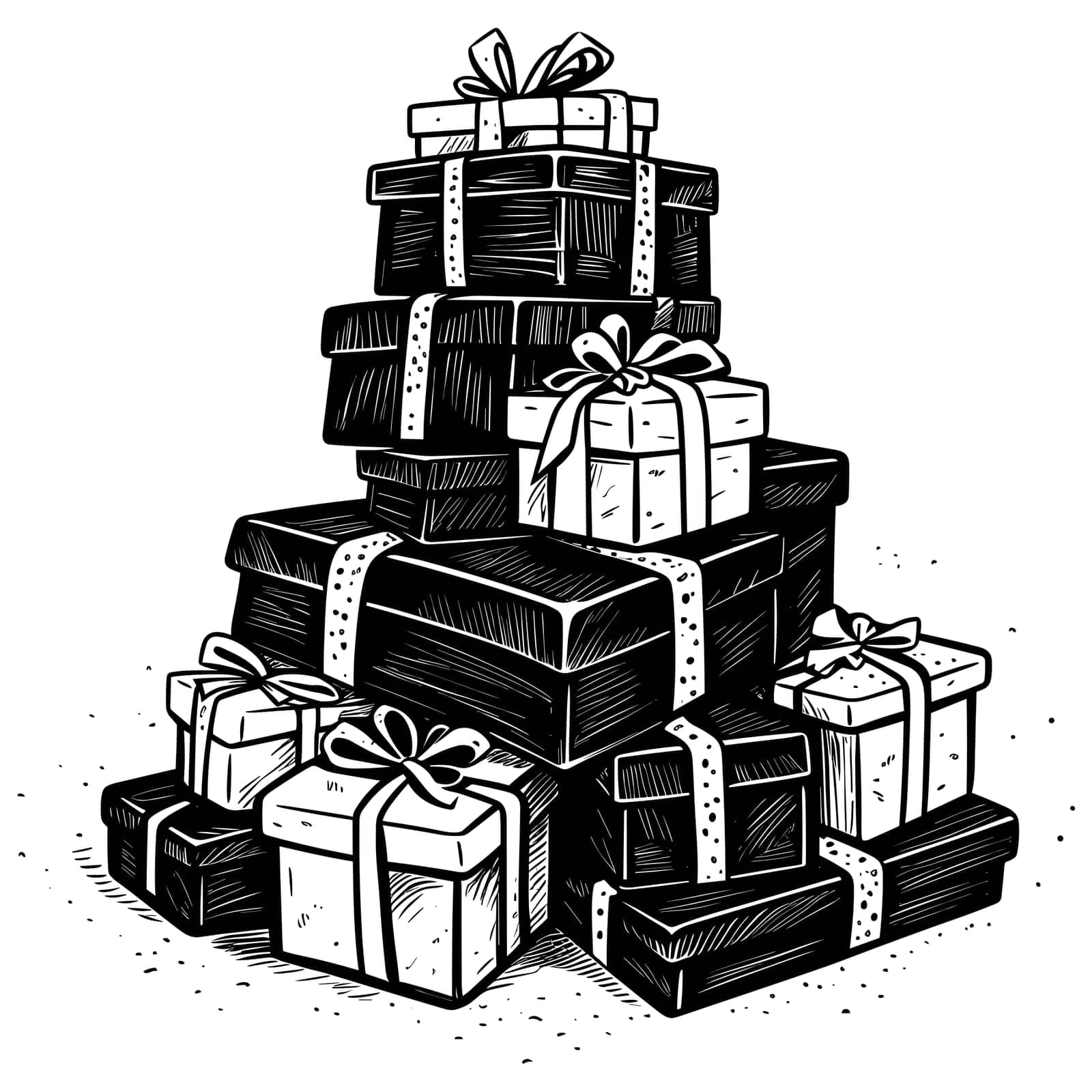 Pile of Gifts by Malchev