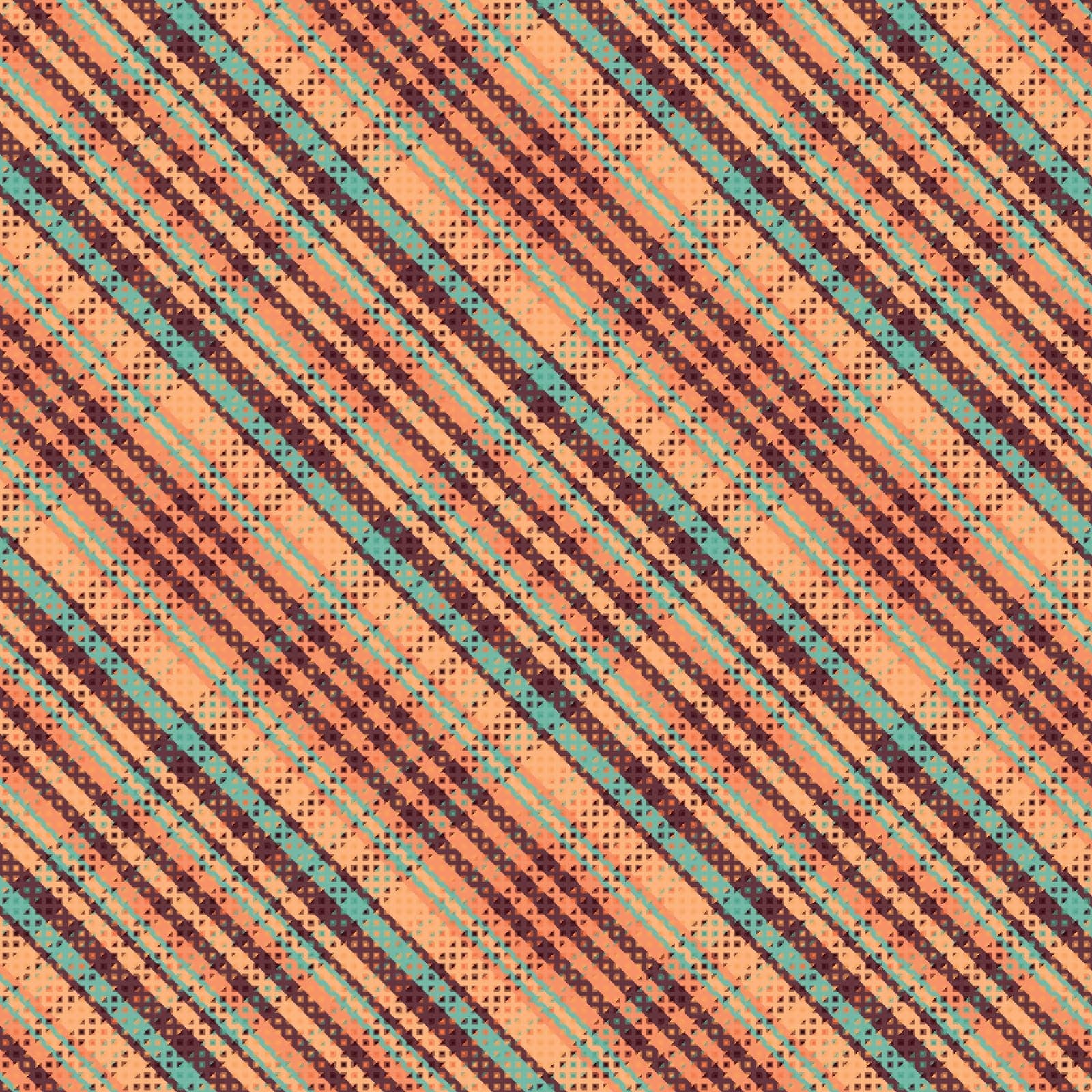 Tartan plaid pattern with texture. by TriArts