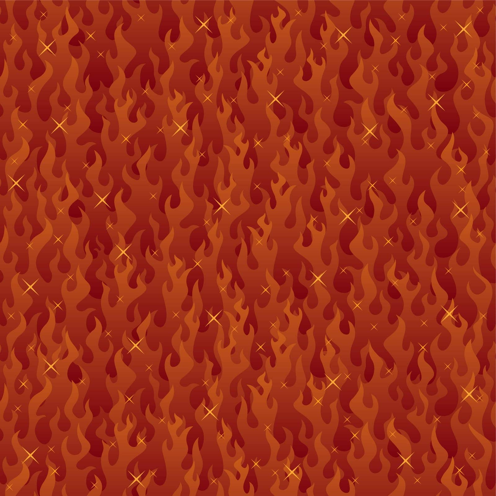 Seamless fire pattern.
No transparency used. Basic (linear) gradients used.

