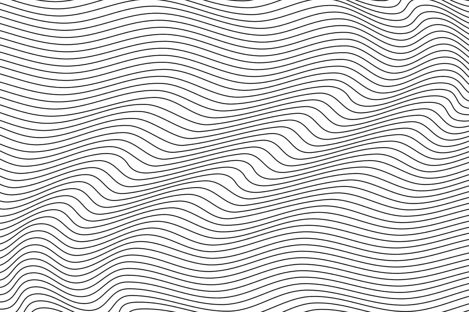 Wave Stripe Background - simple texture for your design. Abstract wavy artistic template. EPS10 vector.