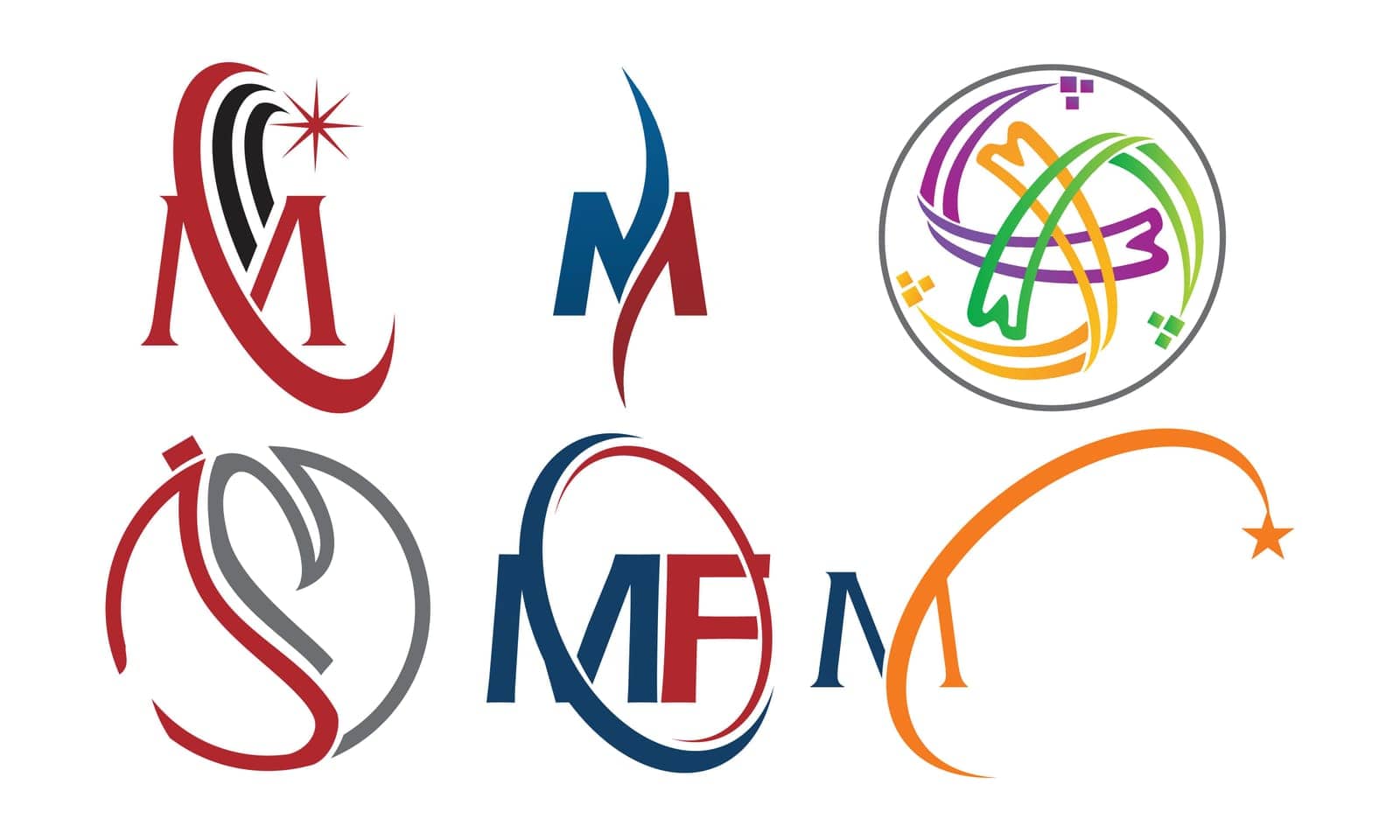 Logotype Modern Template Set by alluranet