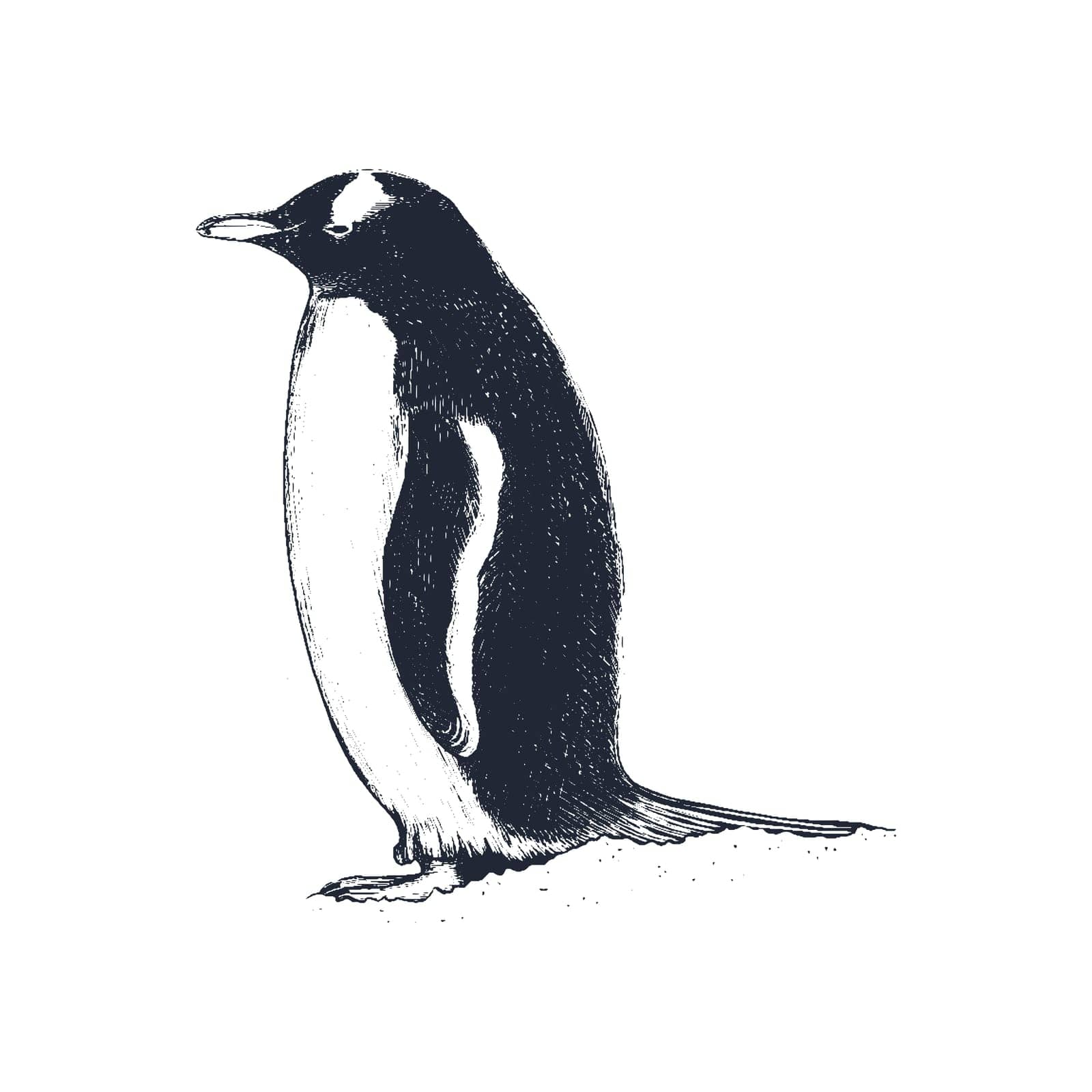 Penguin vector illustration. Penguin by alyalya