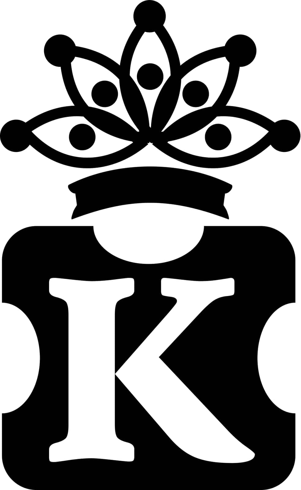 Letter K Crown by alluranet