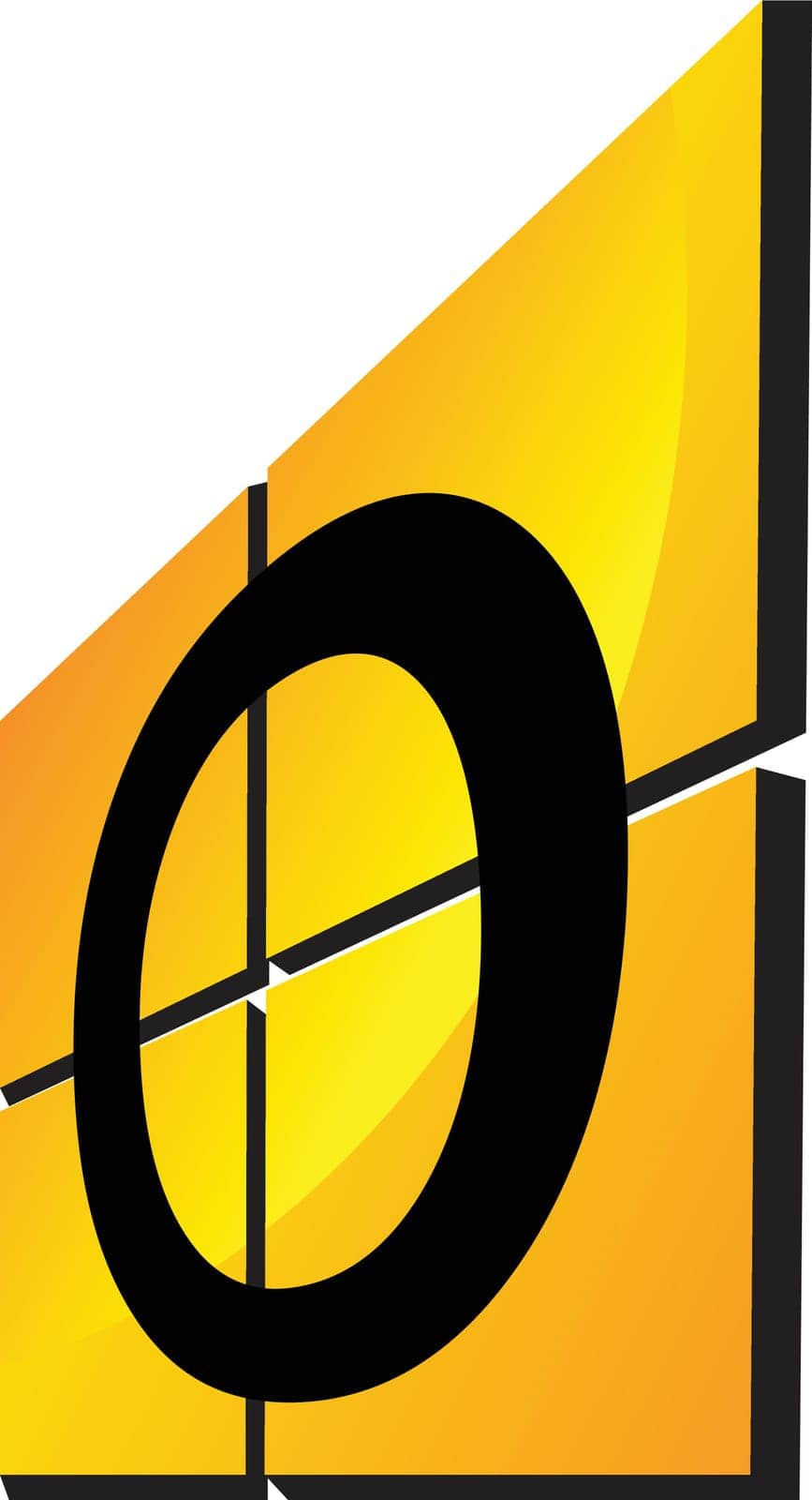 Modern Logo Solution Letter O by alluranet