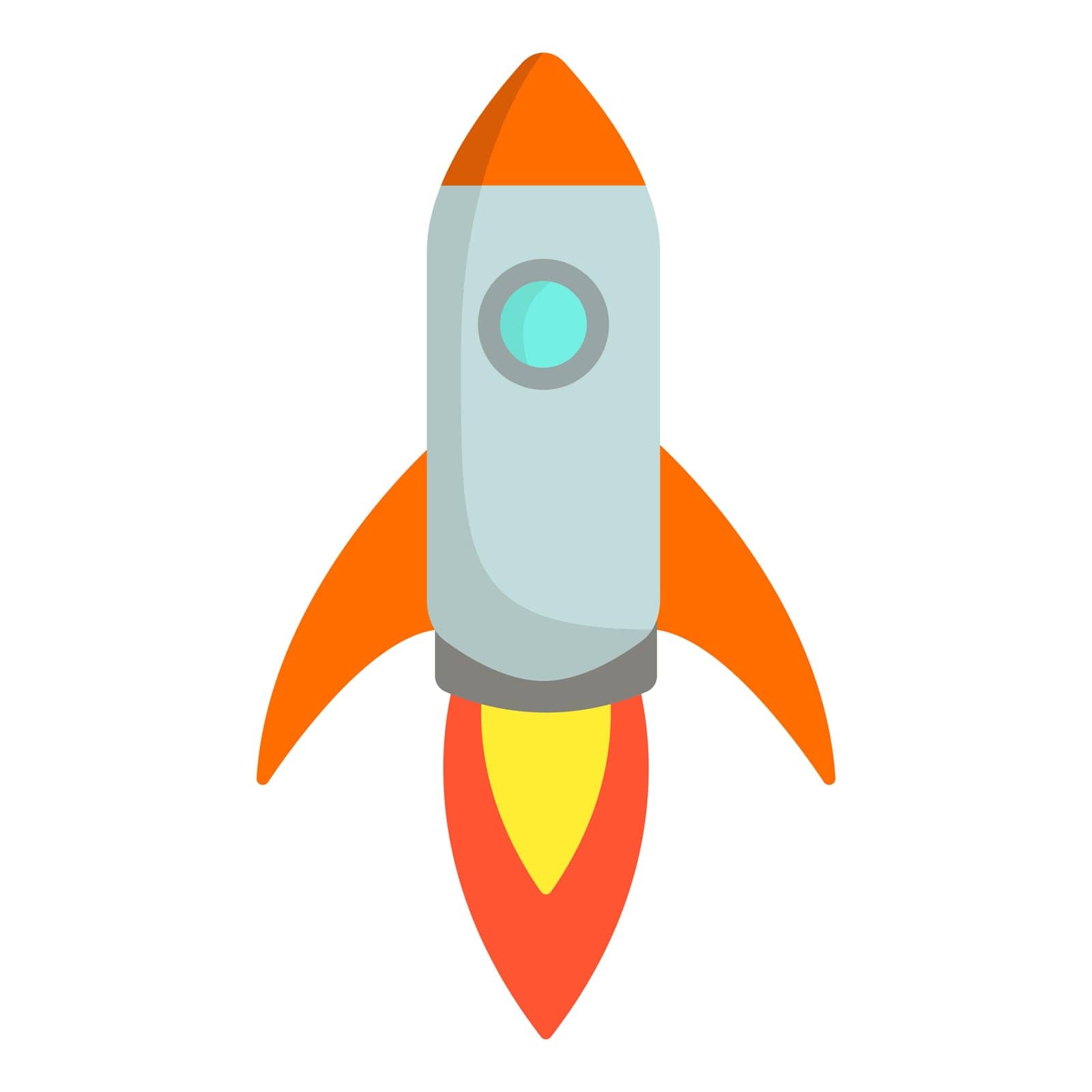 Space rockets vector set. Cute cartoon rockets vector. Set of space shuttle icons. Spaceships vector. Rocket outline vector. Rocket web design concept for websites. by Moreidea
