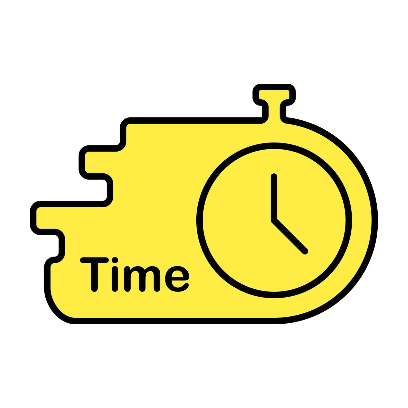 Stopwatch icon concept for advertising vector. Clock vector time symbol. Timer countdown vector. by Moreidea