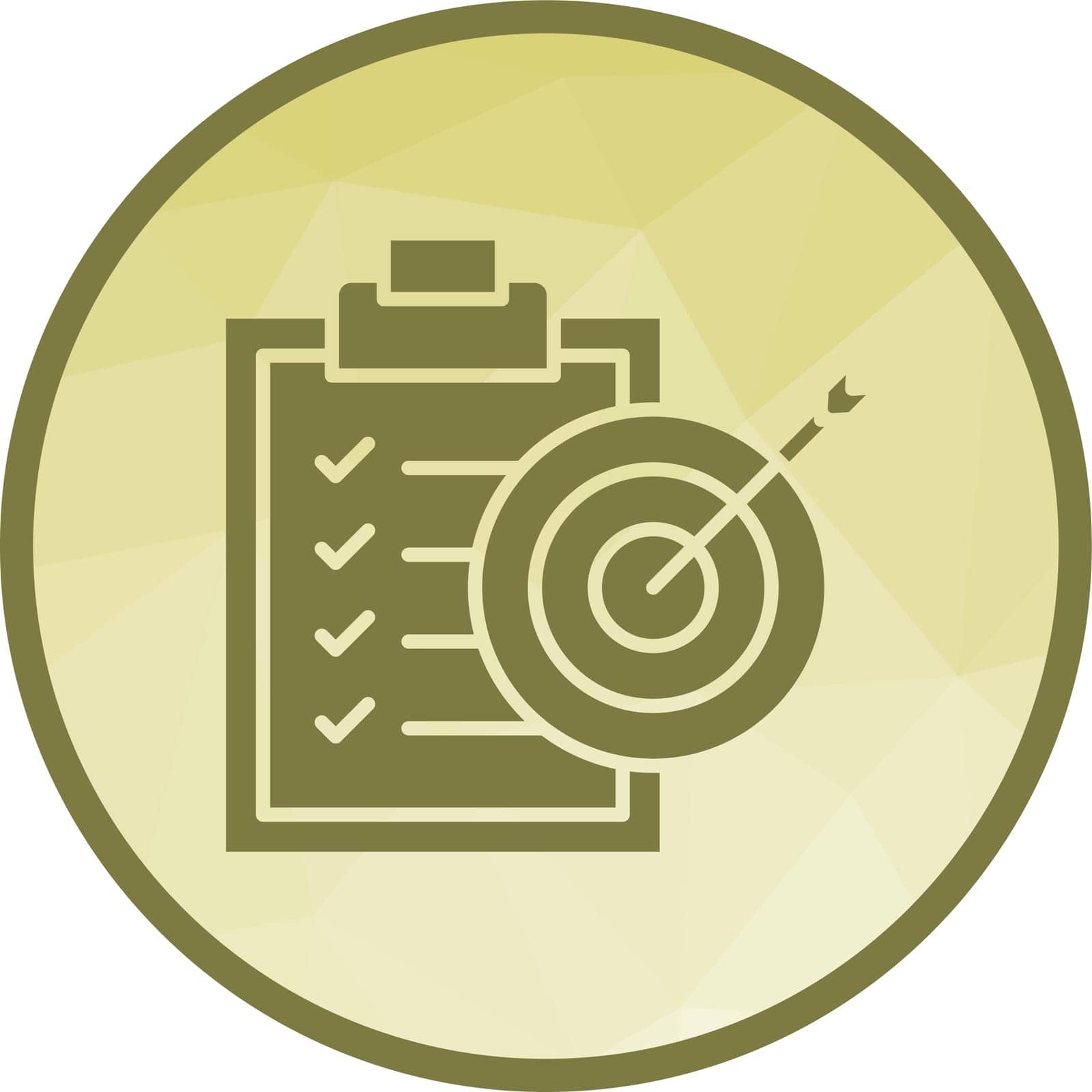 Goal Oriented icon vector image. Suitable for mobile application web application and print media.