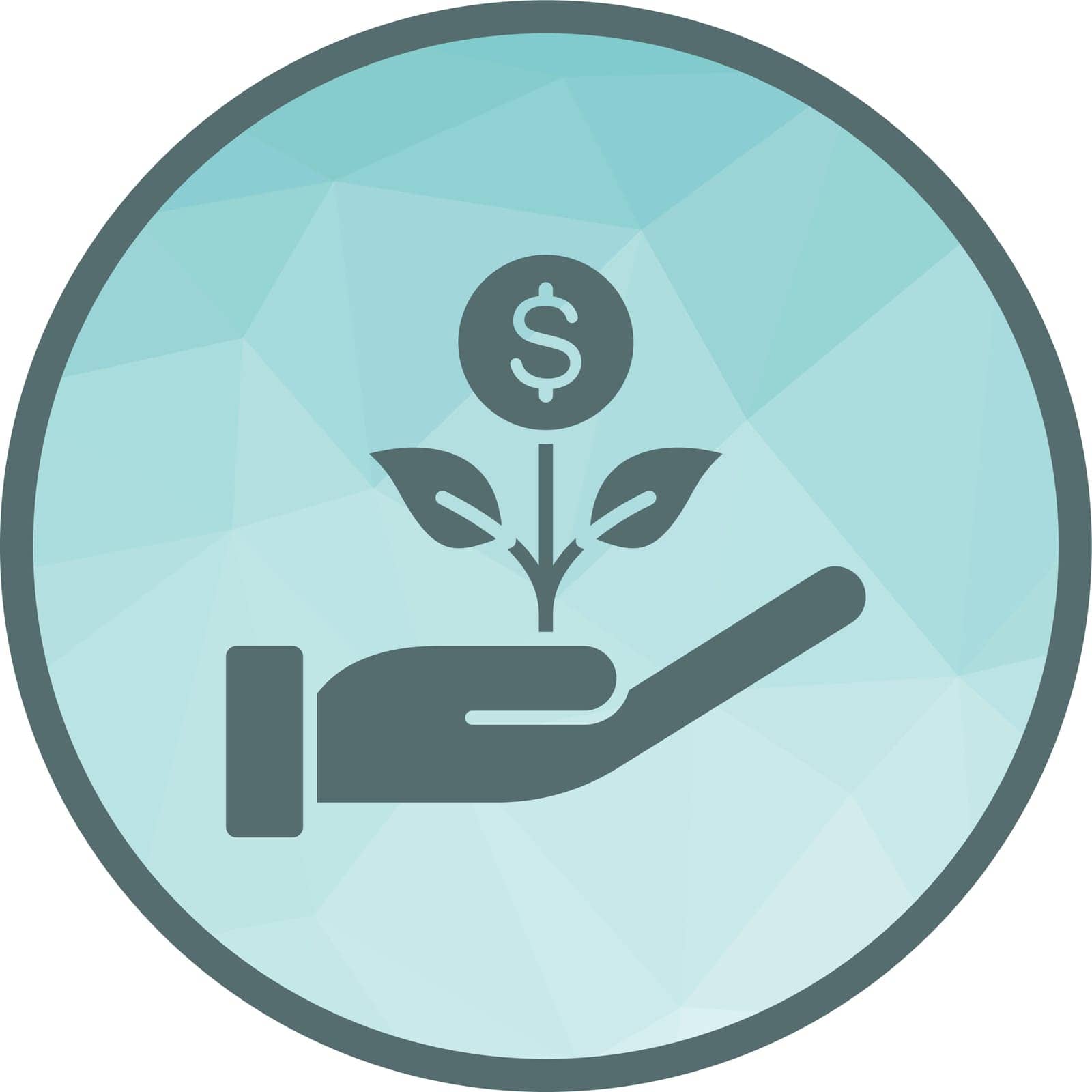 Investment icon vector image. Suitable for mobile application web application and print media.