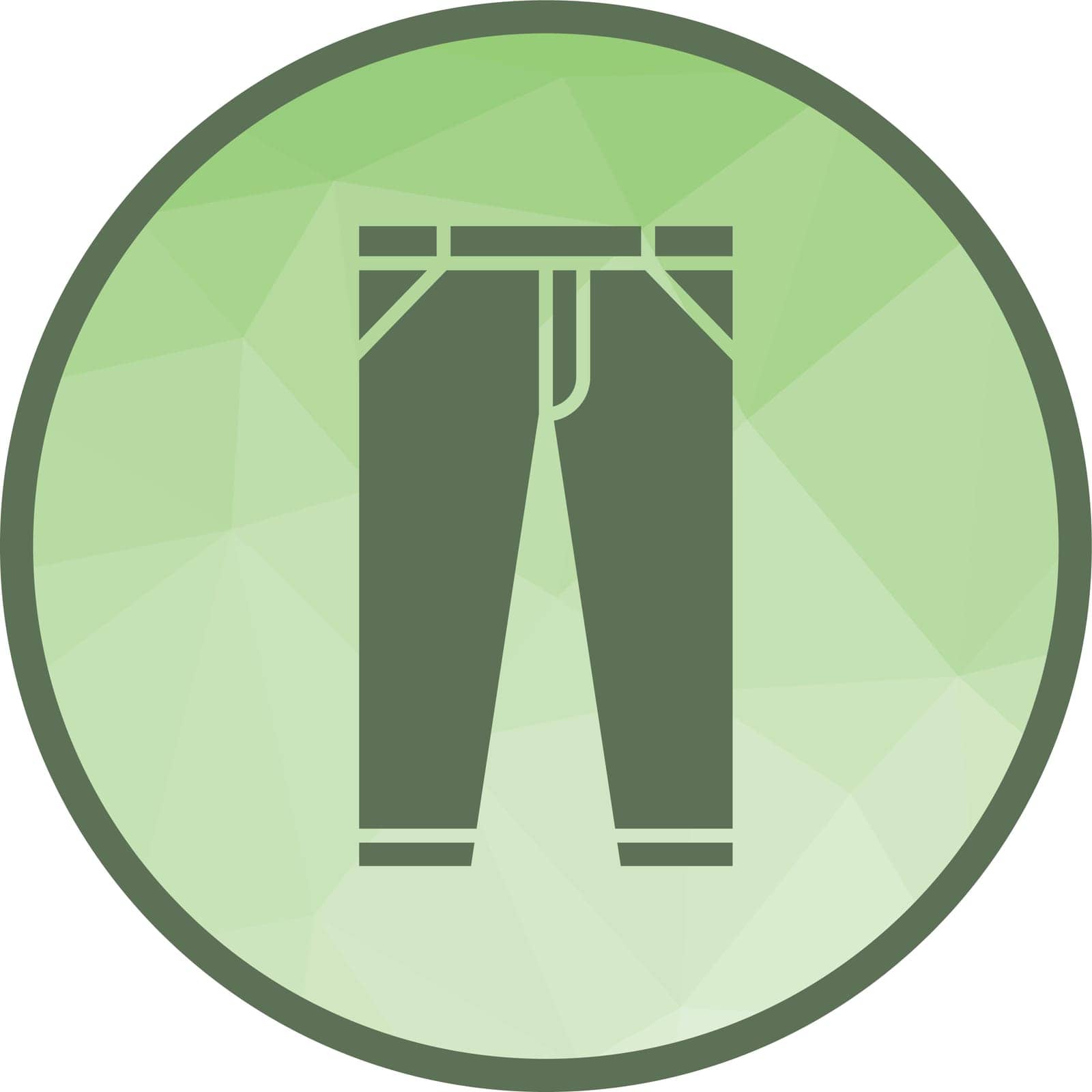 Pants icon vector image. by ICONBUNNY