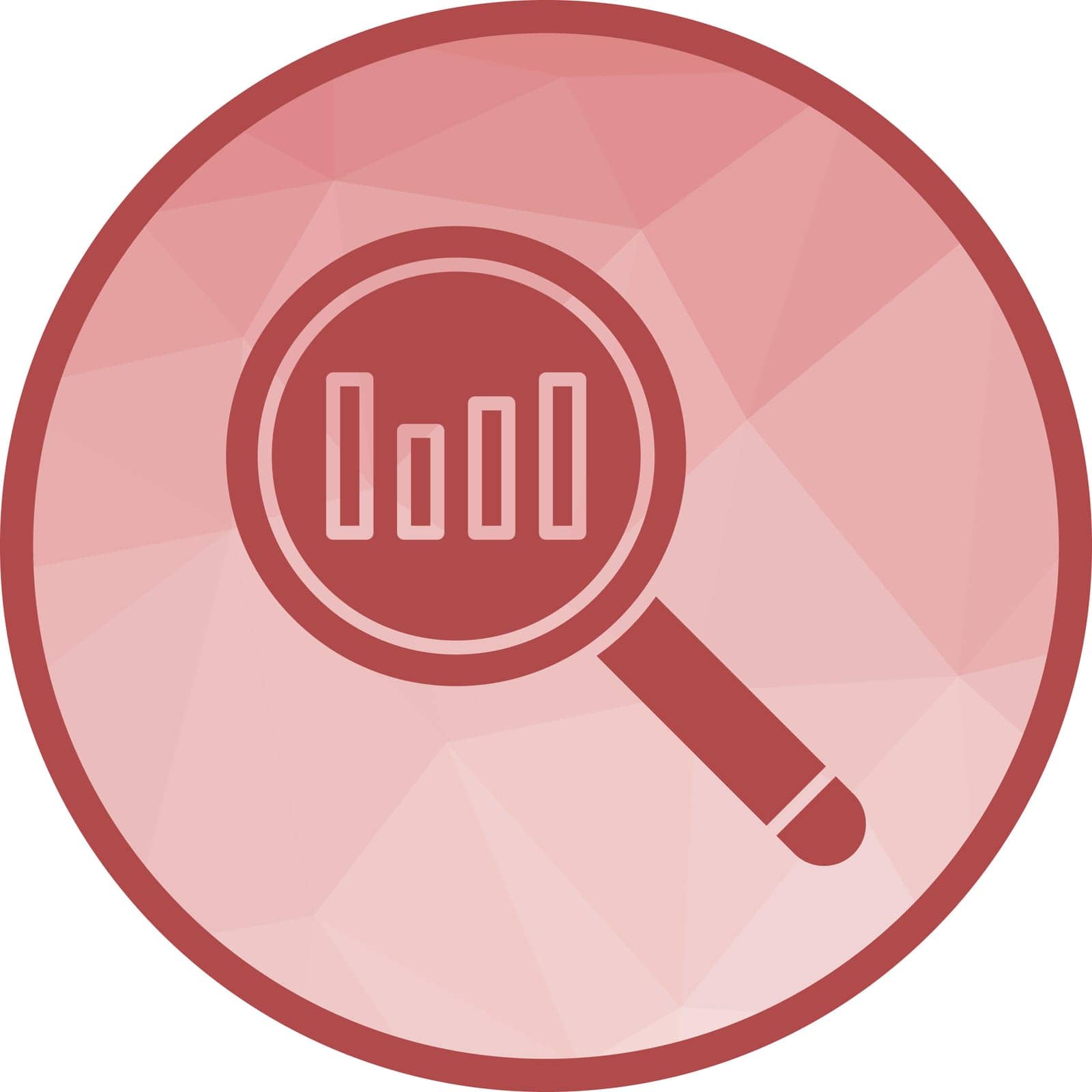Search Analytics icon vector image. by ICONBUNNY