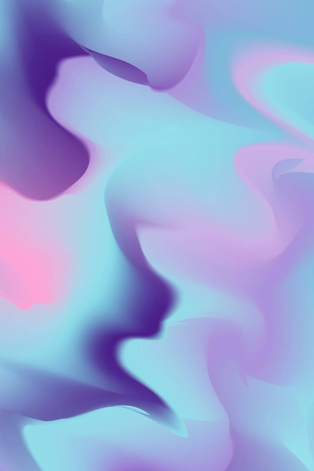 Vibrant Gradient Background. Blurred Color Wave. Vector EPS.