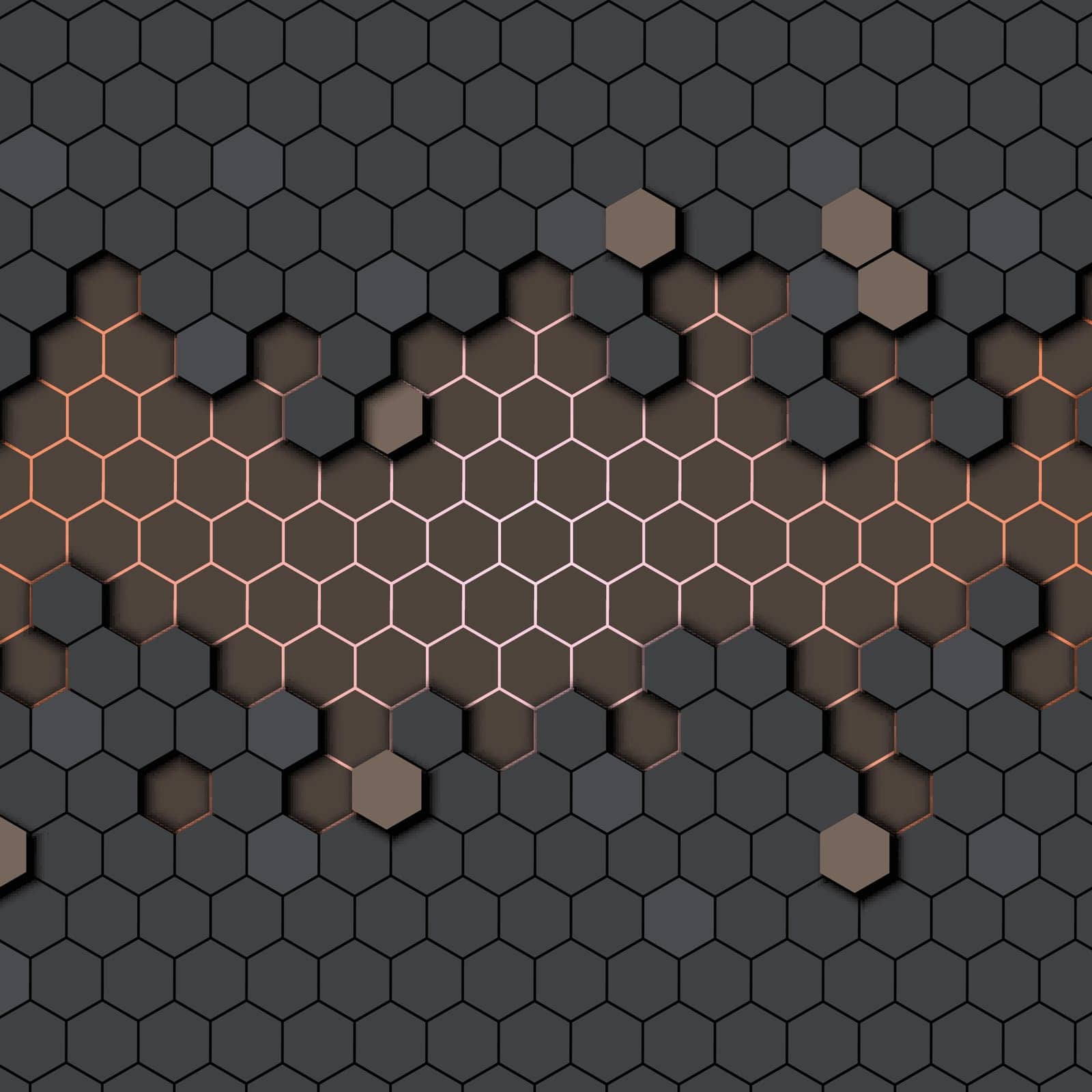 Honey comb background. Vector illustration background.