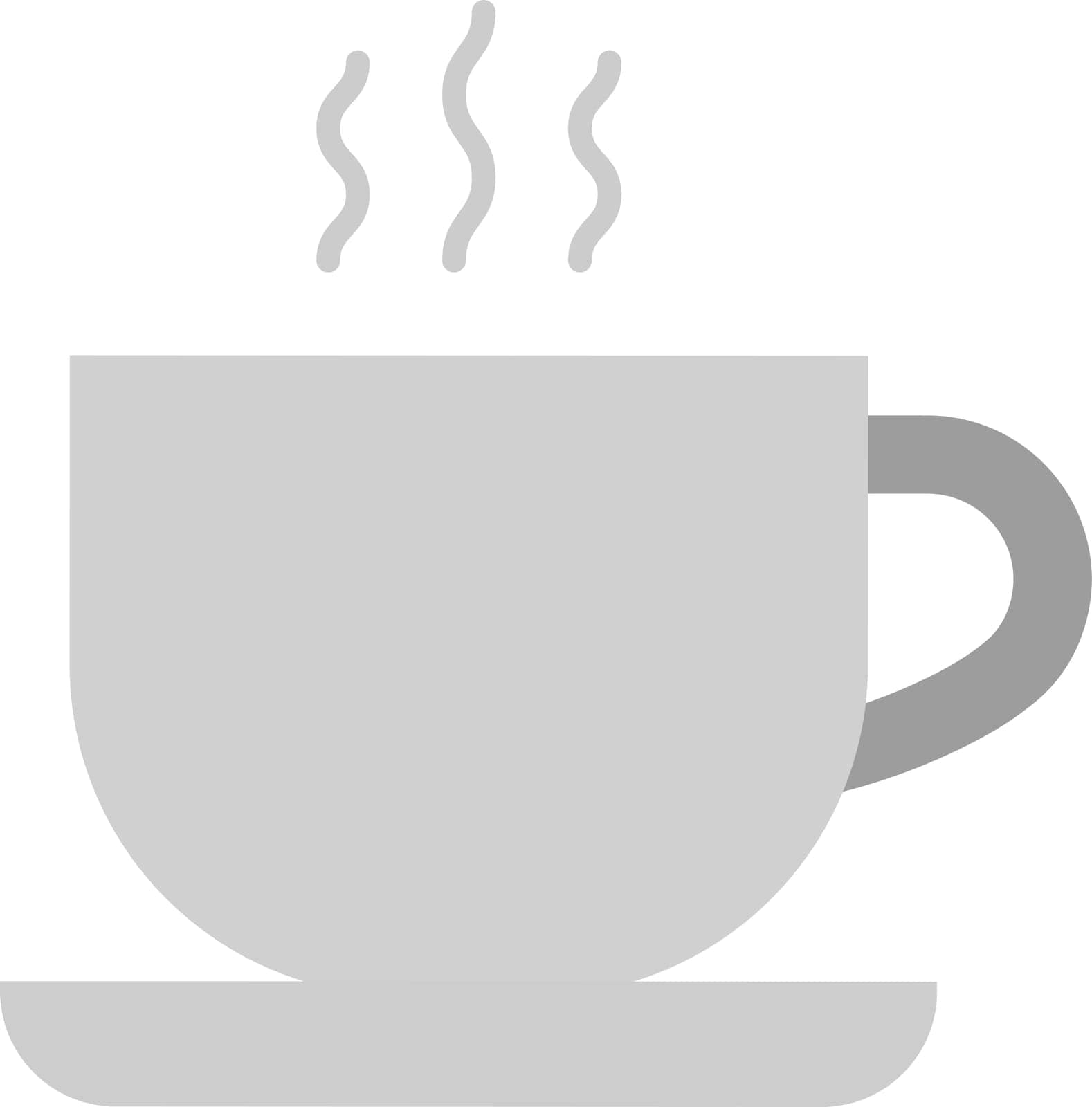 Hot Beverage icon vector image. by ICONBUNNY