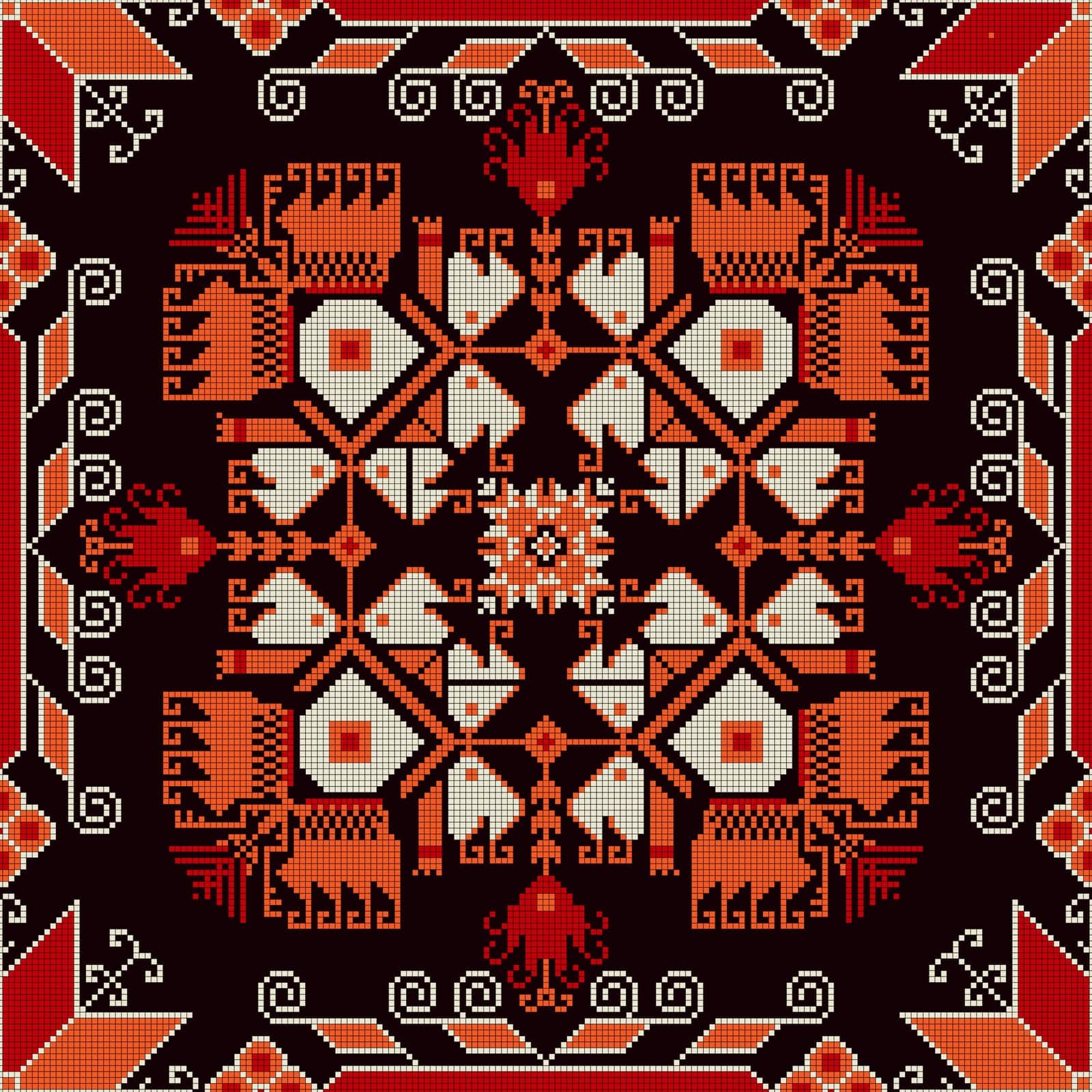 Bulgarian embroidery pattern 98 by Lirch