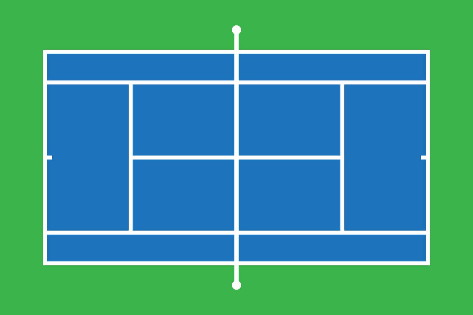 Tennis court field sport background by misteremil