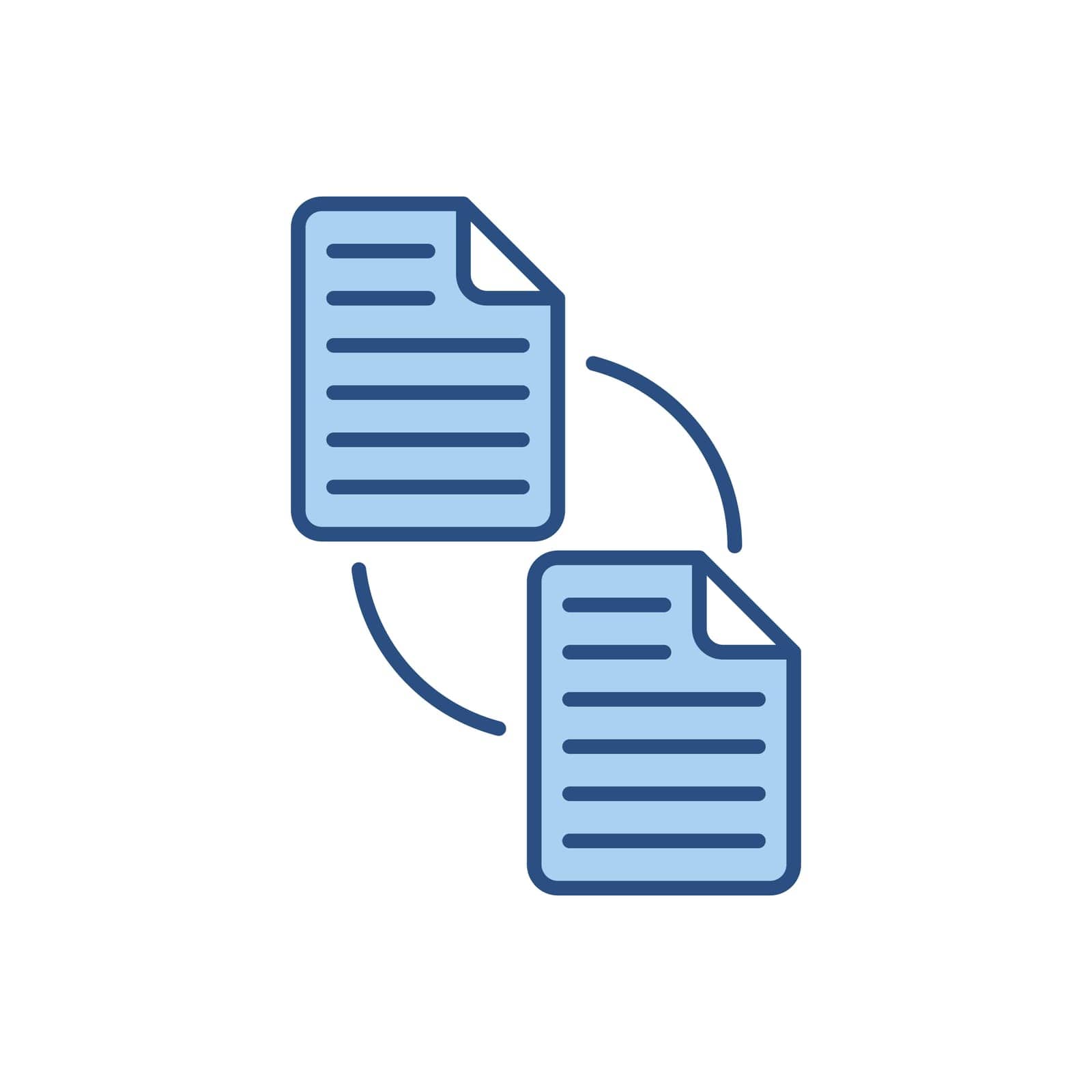 File Exchange related vector icon by smoki