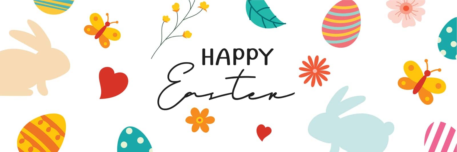Happy easter egg greeting card background template.Can be used for cover, invitation, ad, wallpaper,flyers, posters, brochure.