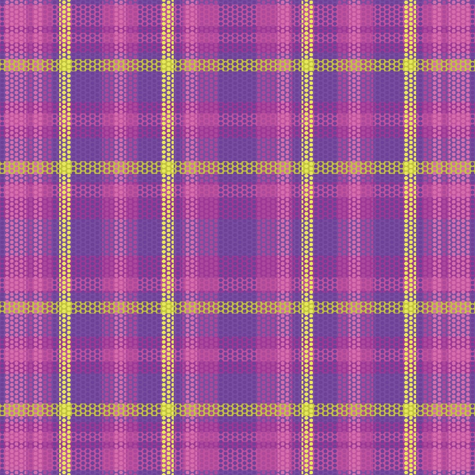 Tartan plaid pattern with texture. by TriArts