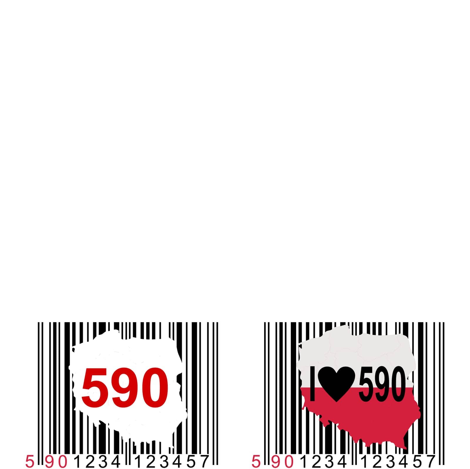 Love for Polish products by buying those with the first 590 numbers in the bar code label. by fotodrobik
