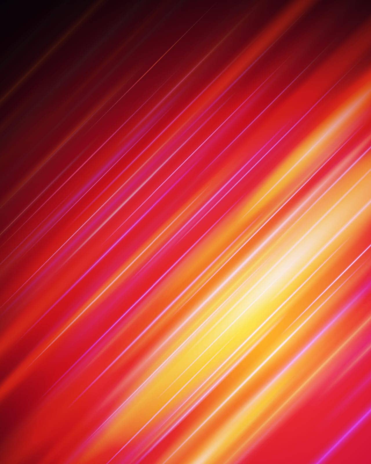 Streaks of yellow and pink light create a dynamic abstract pattern, conveying motion and energy.