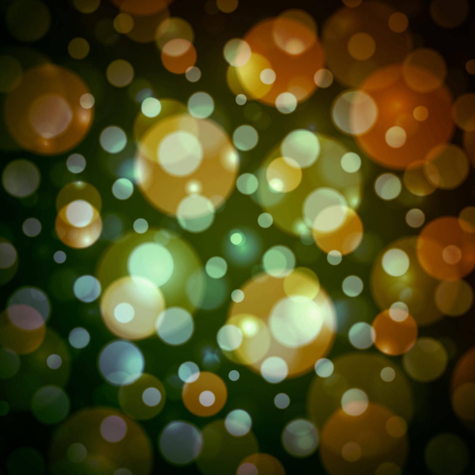 A plethora of soft, warm, glowing bokeh circles gently overlap to create a cozy and inviting abstract background suggestive of festive lights or a dreamy nocturnal scene.