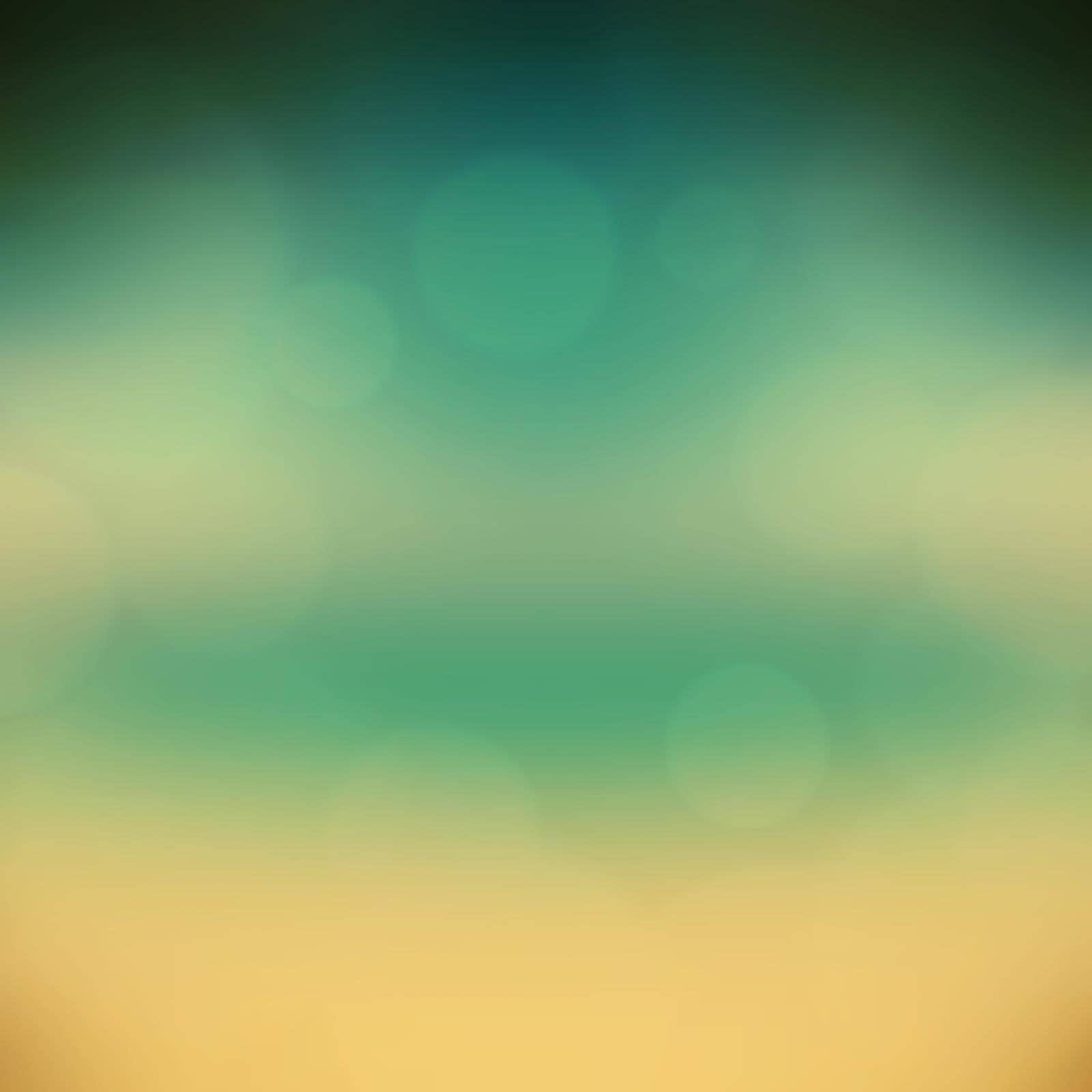 Blurry Green and Yellow Abstract Background by ProVectors