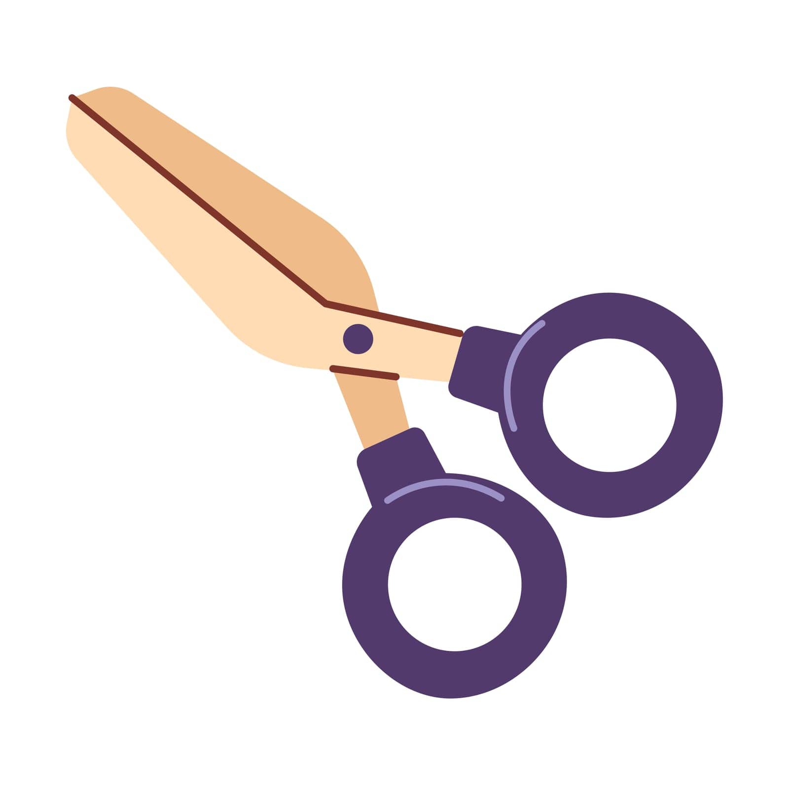 School supplies, scissors instrument for cutting by Sonulkaster