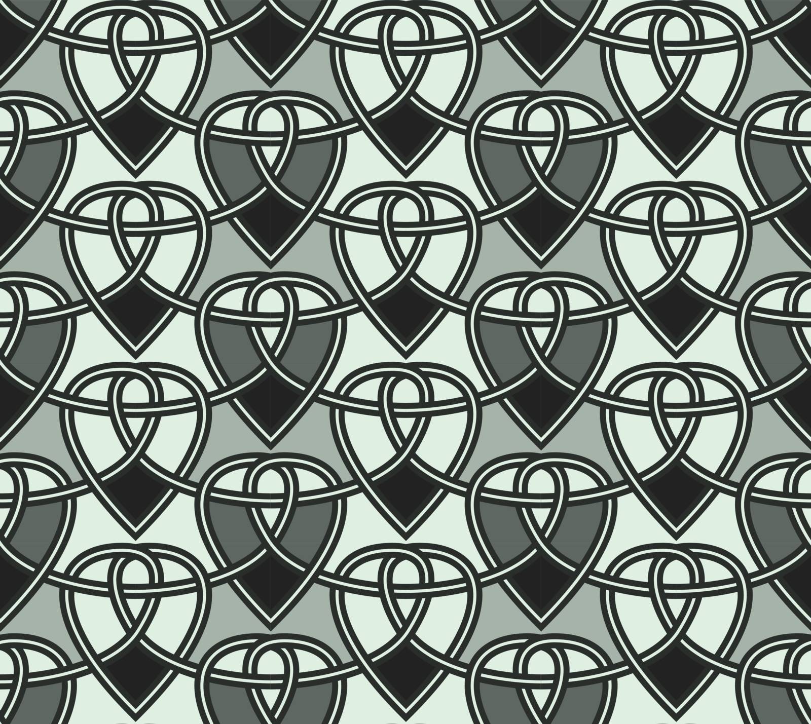 seamless a background celtic a pattern in a vector