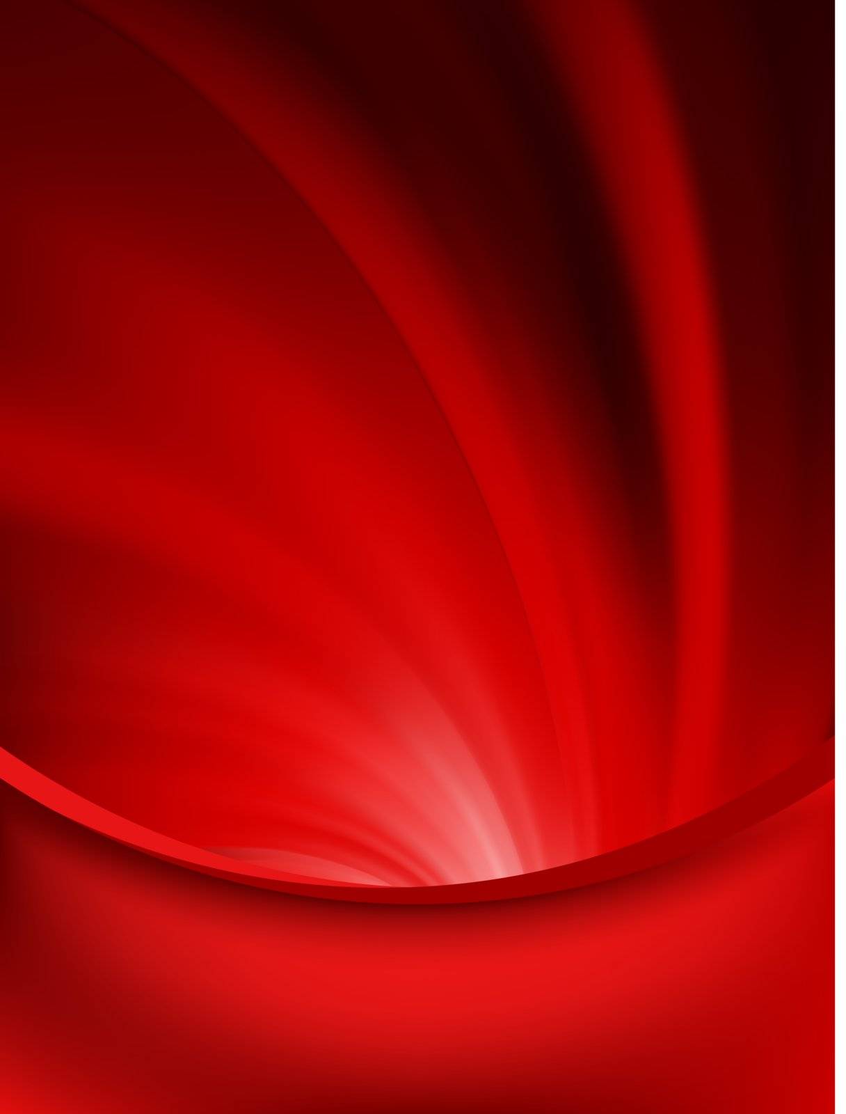 Red curtain fade to dark card. EPS 8 by Petrov_Vladimir