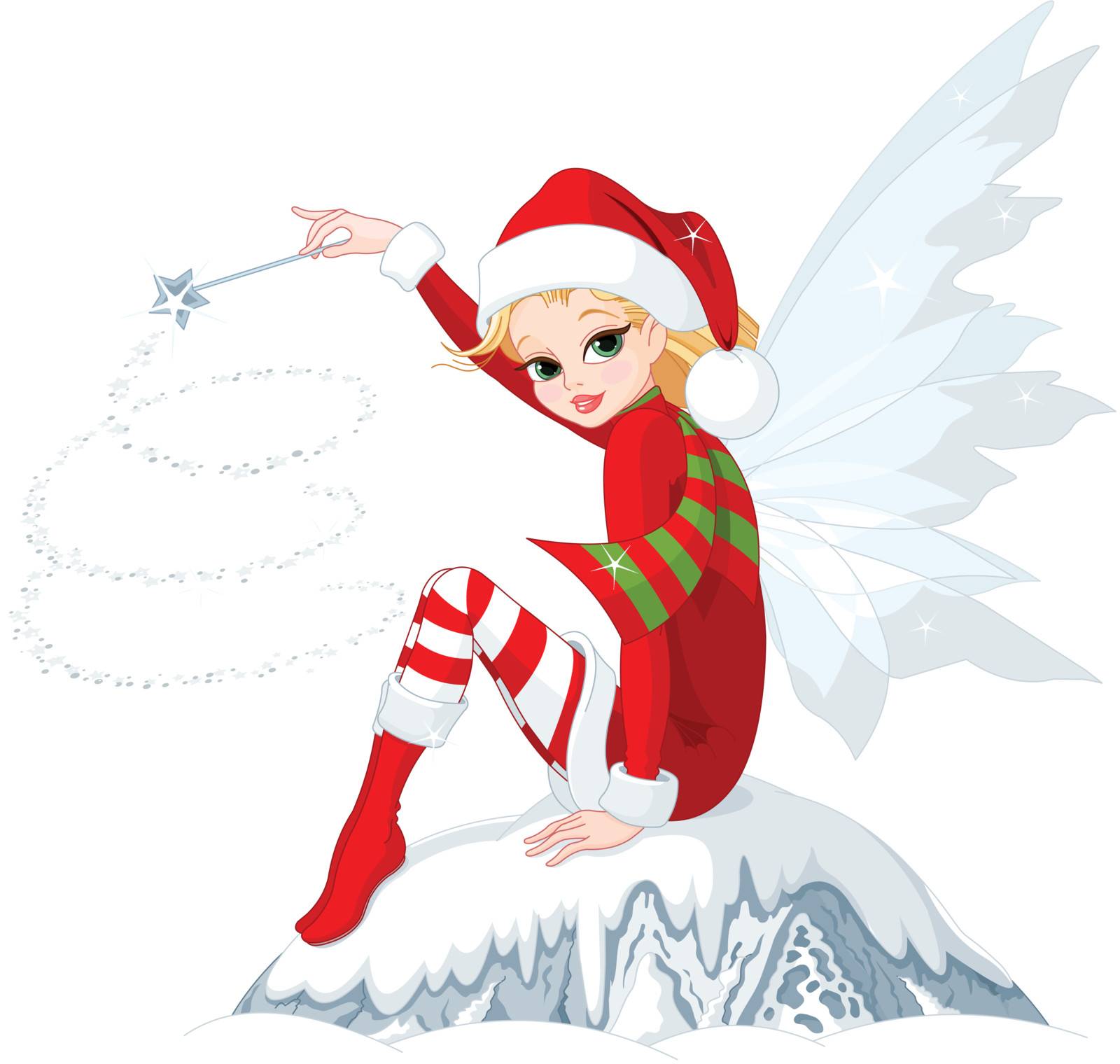 Christmas fairy by Dazdraperma